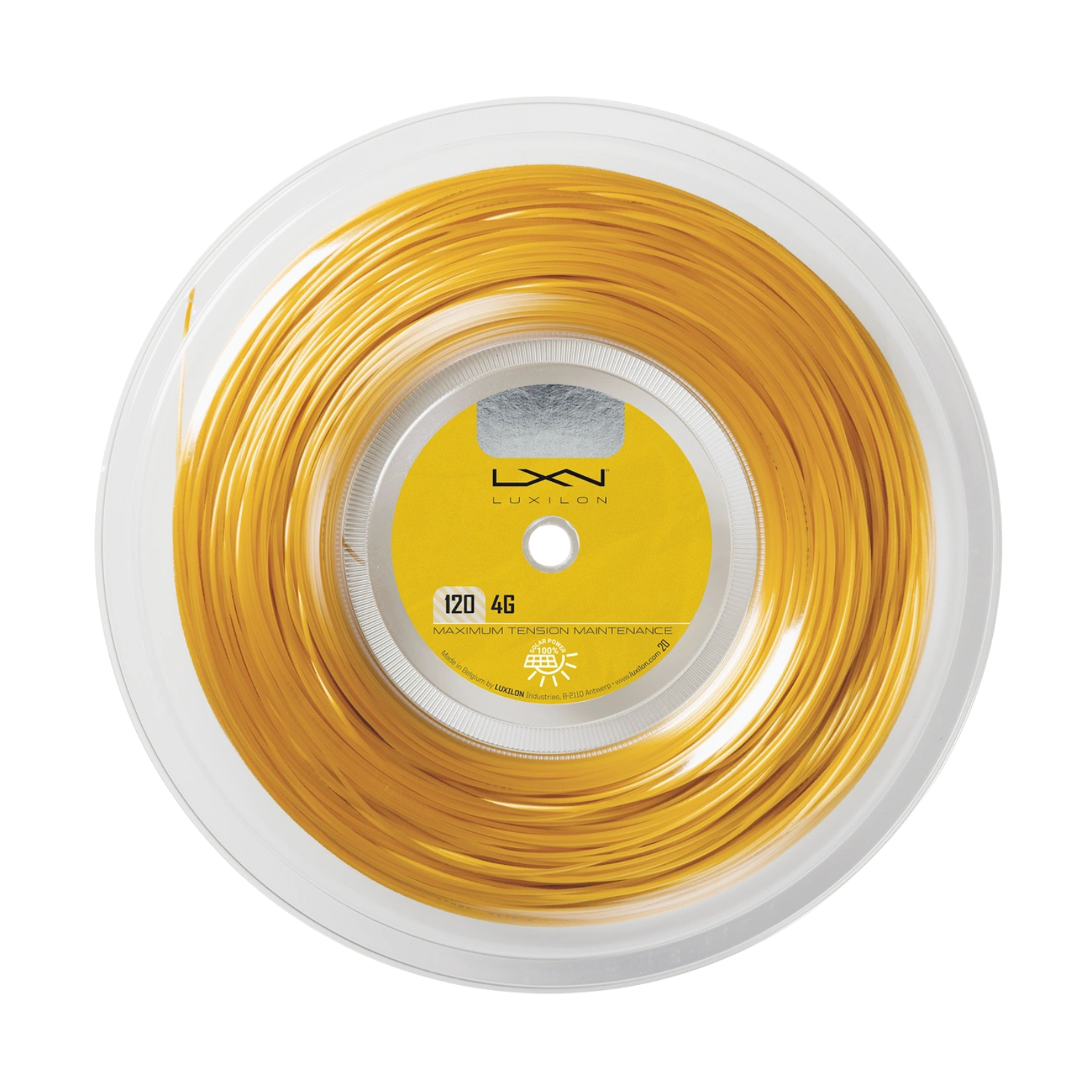 Luxilon 4G 120 Tennis String Reel - Gold