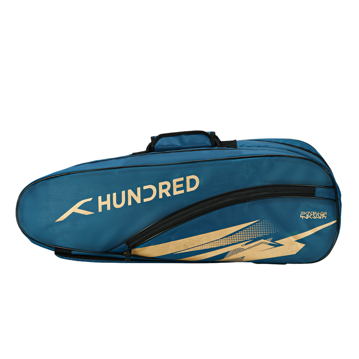 Hundred Cosmogear Badminton Kitbag - Teal Green Teal Green 6 Racket Luggage Hundred