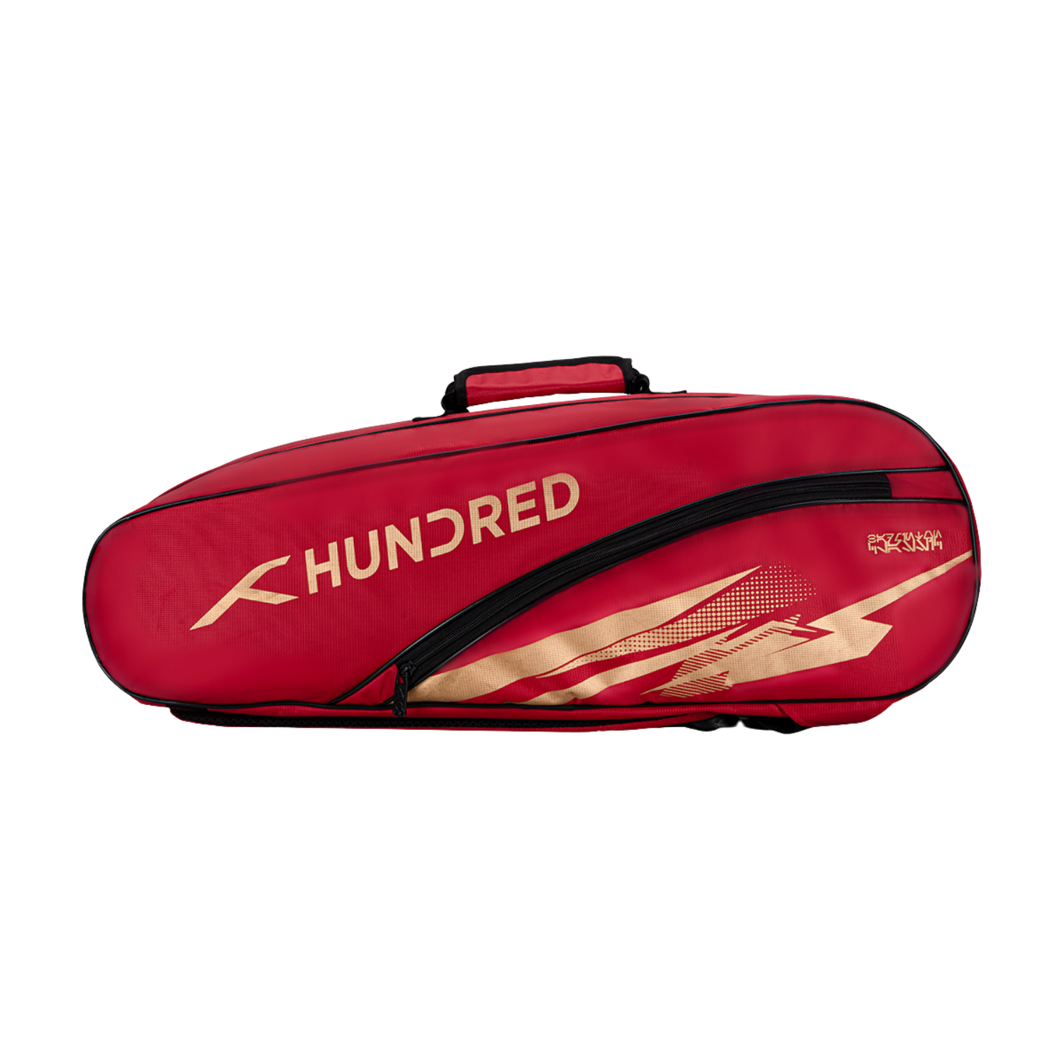 Hundred Cosmogear Badminton Kitbag - Red Red 6 Racket Luggage Hundred