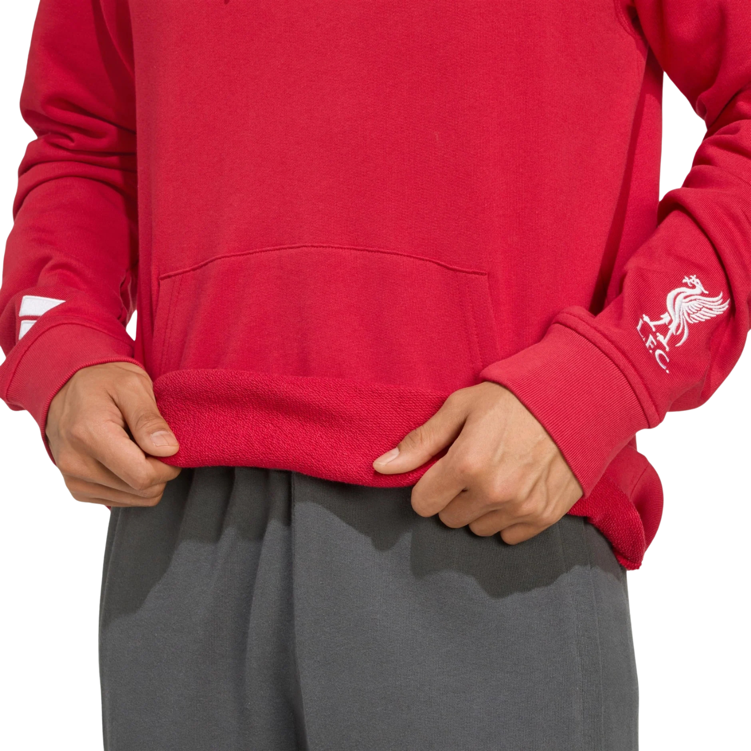 Adidas Liverpool F.C. 25/26 US Hoodie Men - Red