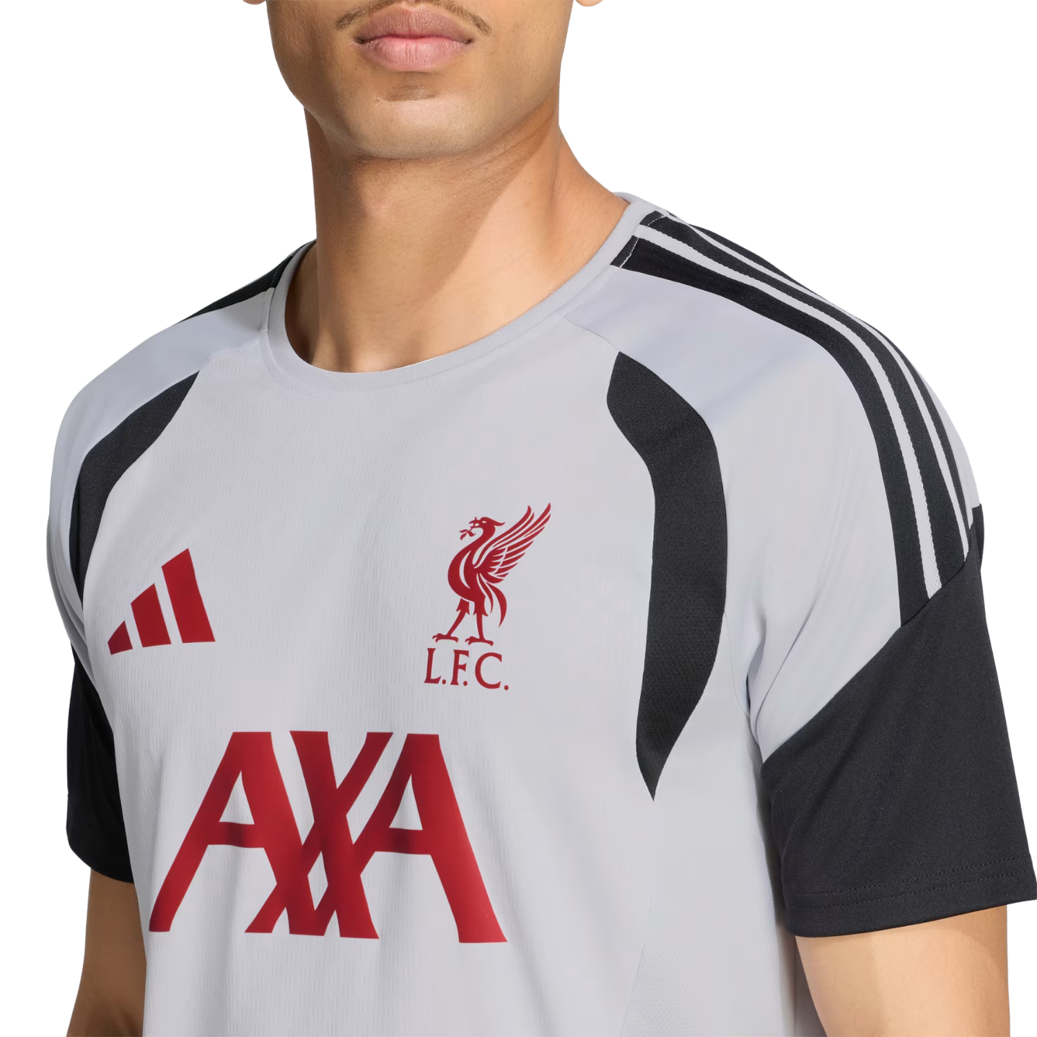 Adidas Liverpool F.C. Tiro Training Jersey Men - Grey