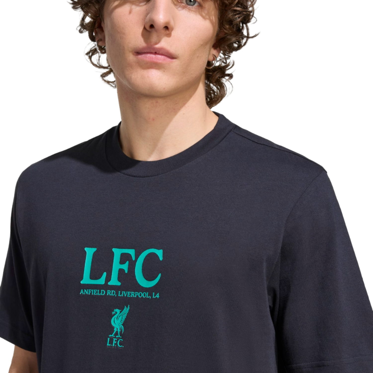 Adidas Liverpool F.C. 26/27 Seasonal Graphic T-Shirt Men - Black