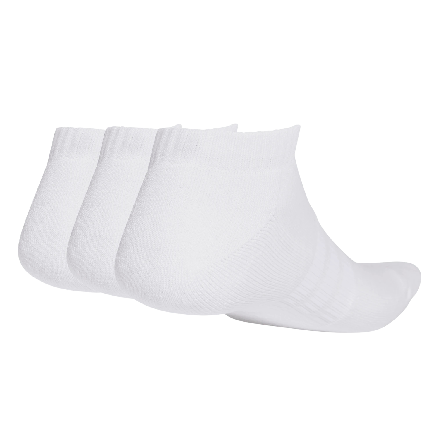 Adidas Cushioned Essentials Low 3 Pack Socks Unisex - White