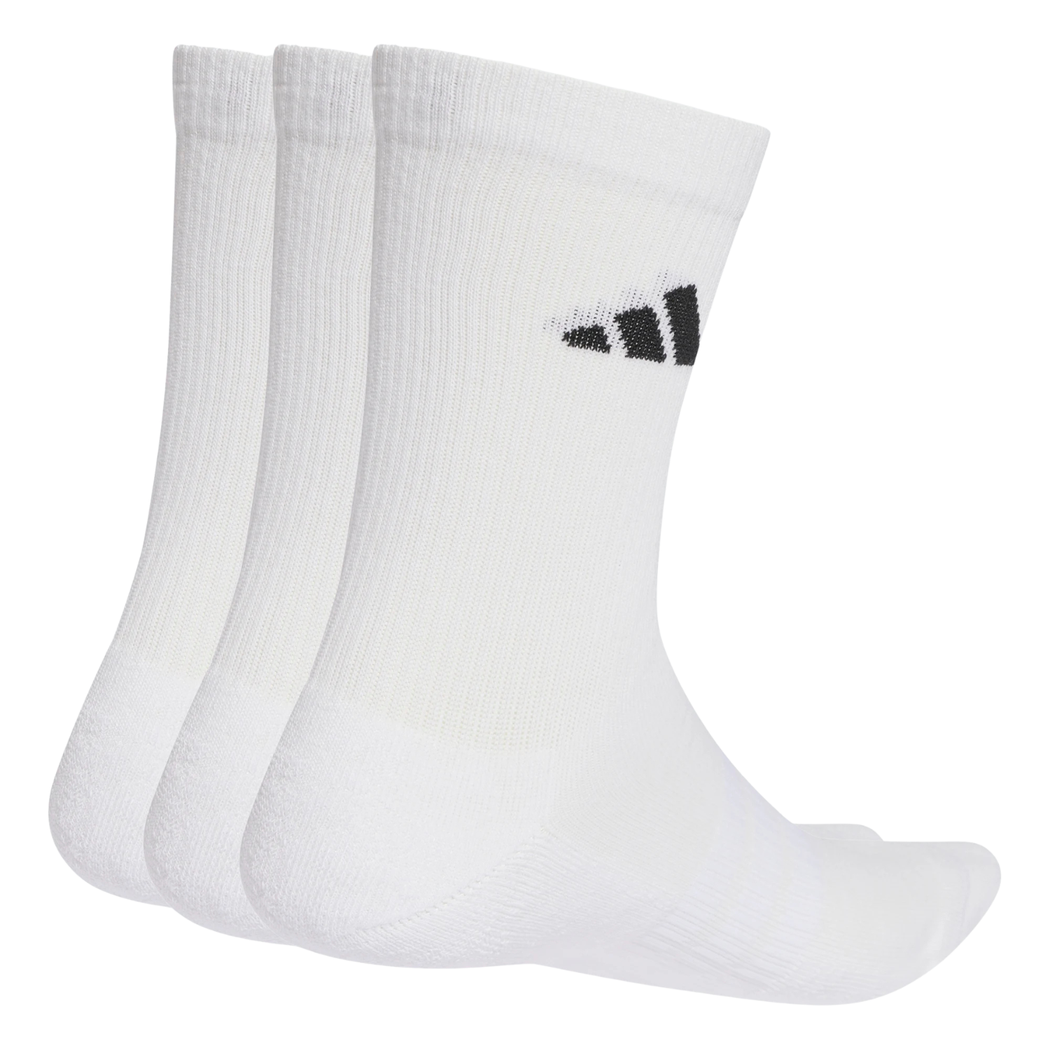 Adidas Cushioned Sportswear Crew 3 Pack Socks Unisex - White