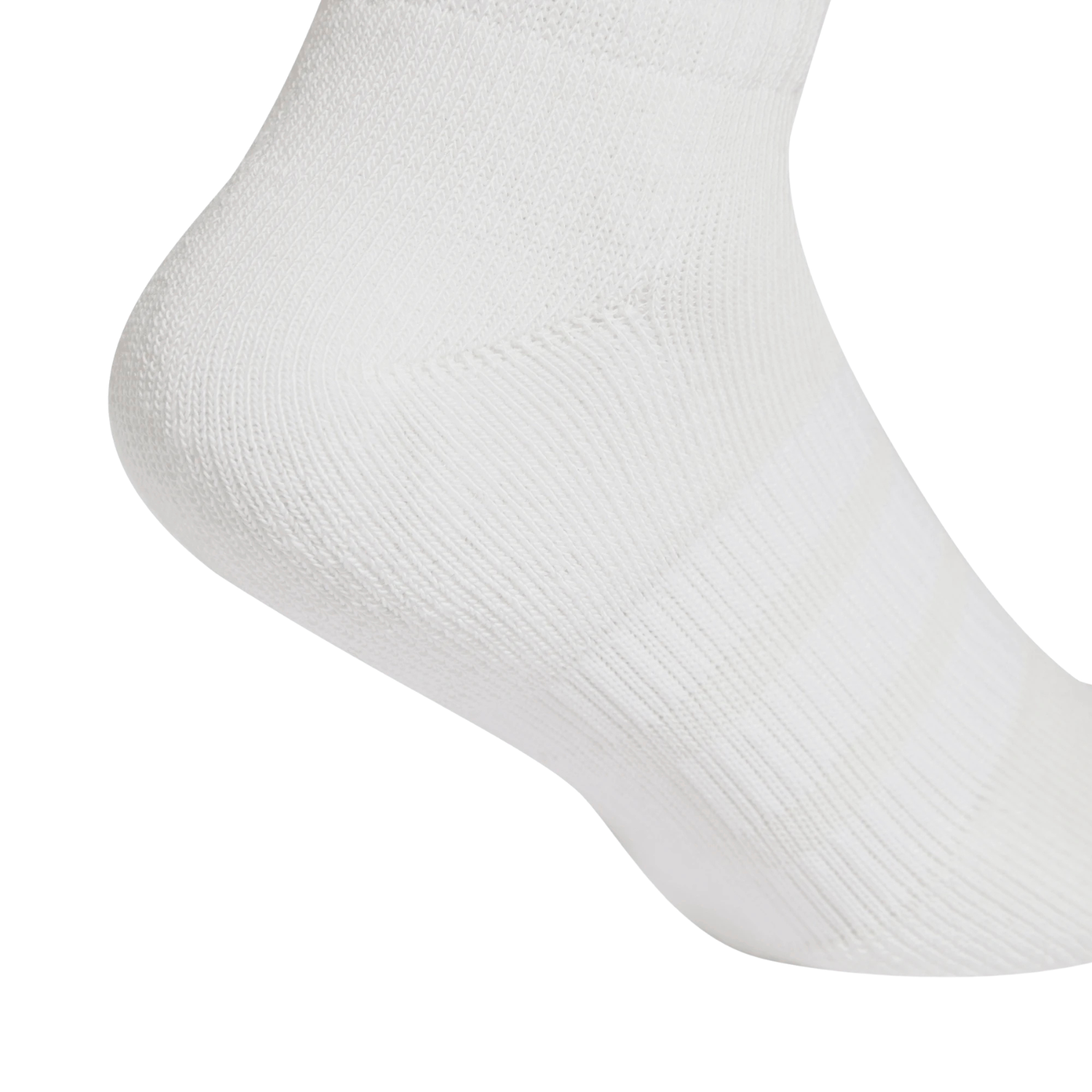 Adidas Cushioned Sportswear Ankle 3 Pack Socks Kids - White/White/Black