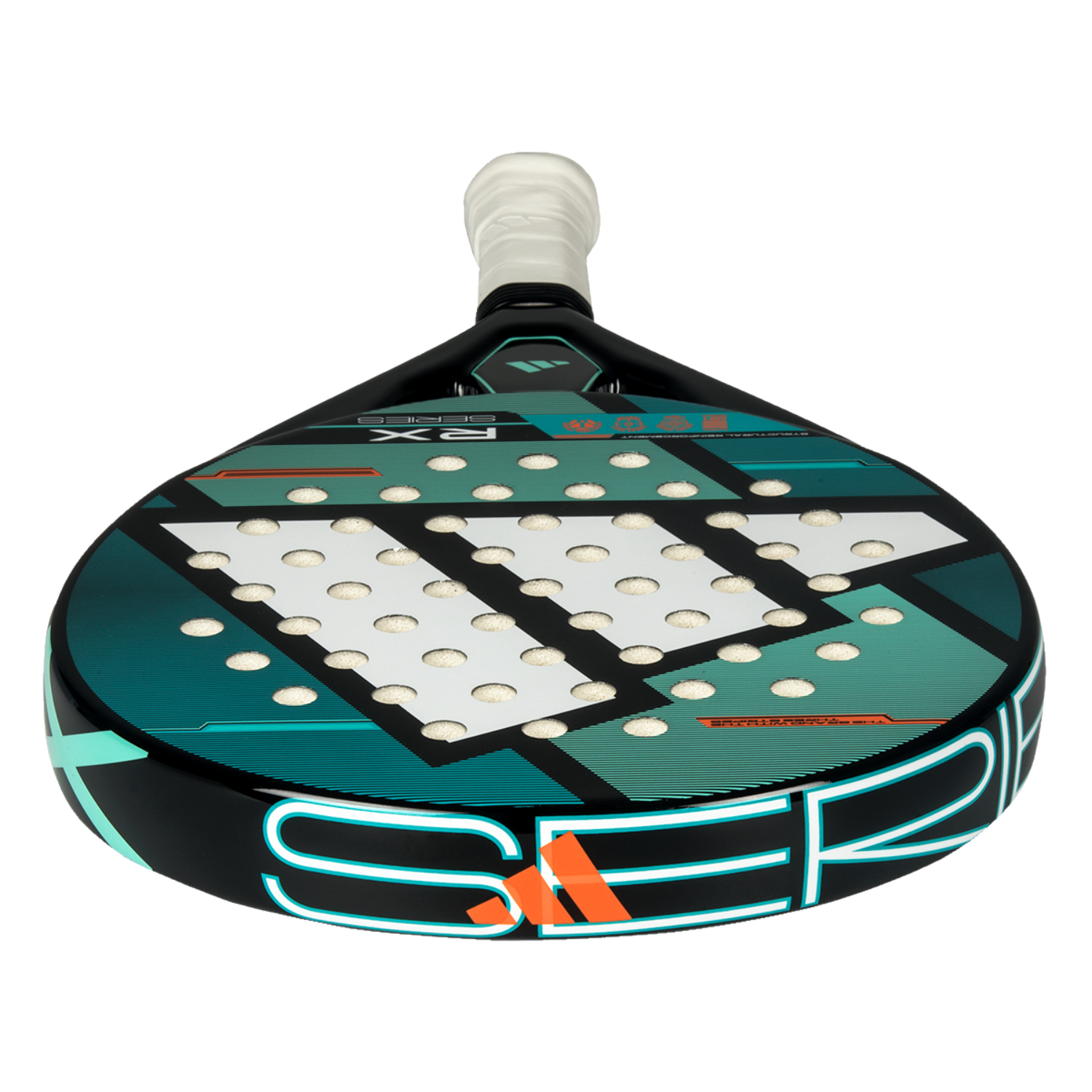 Adidas RX Series 2026 Padel Racket - Black/White