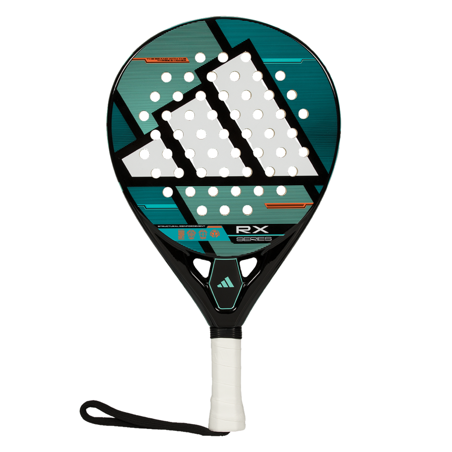 Adidas RX Series 2026 Padel Racket - Black/White