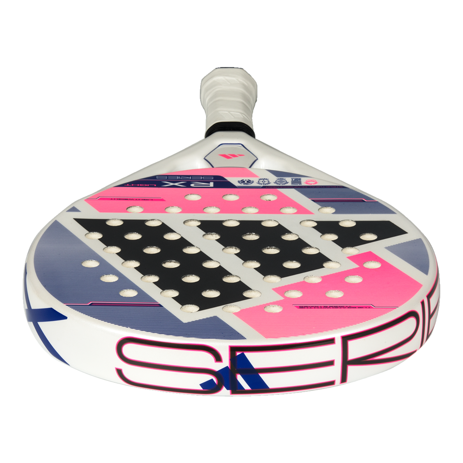 Adidas RX Series Light 2026 Padel Racket - White/Pink