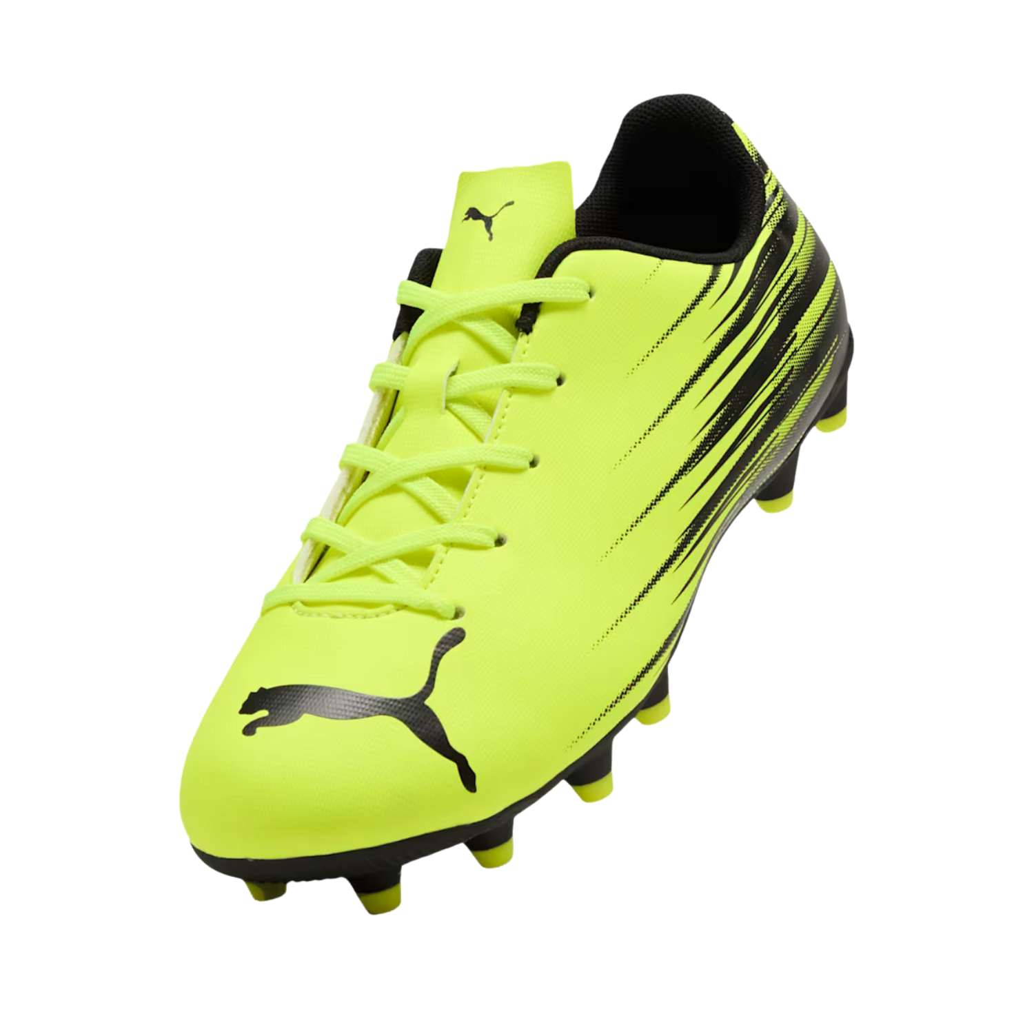 Puma Attacanto II FG/AG Football Boots Junior - Yellow Alert/ Black