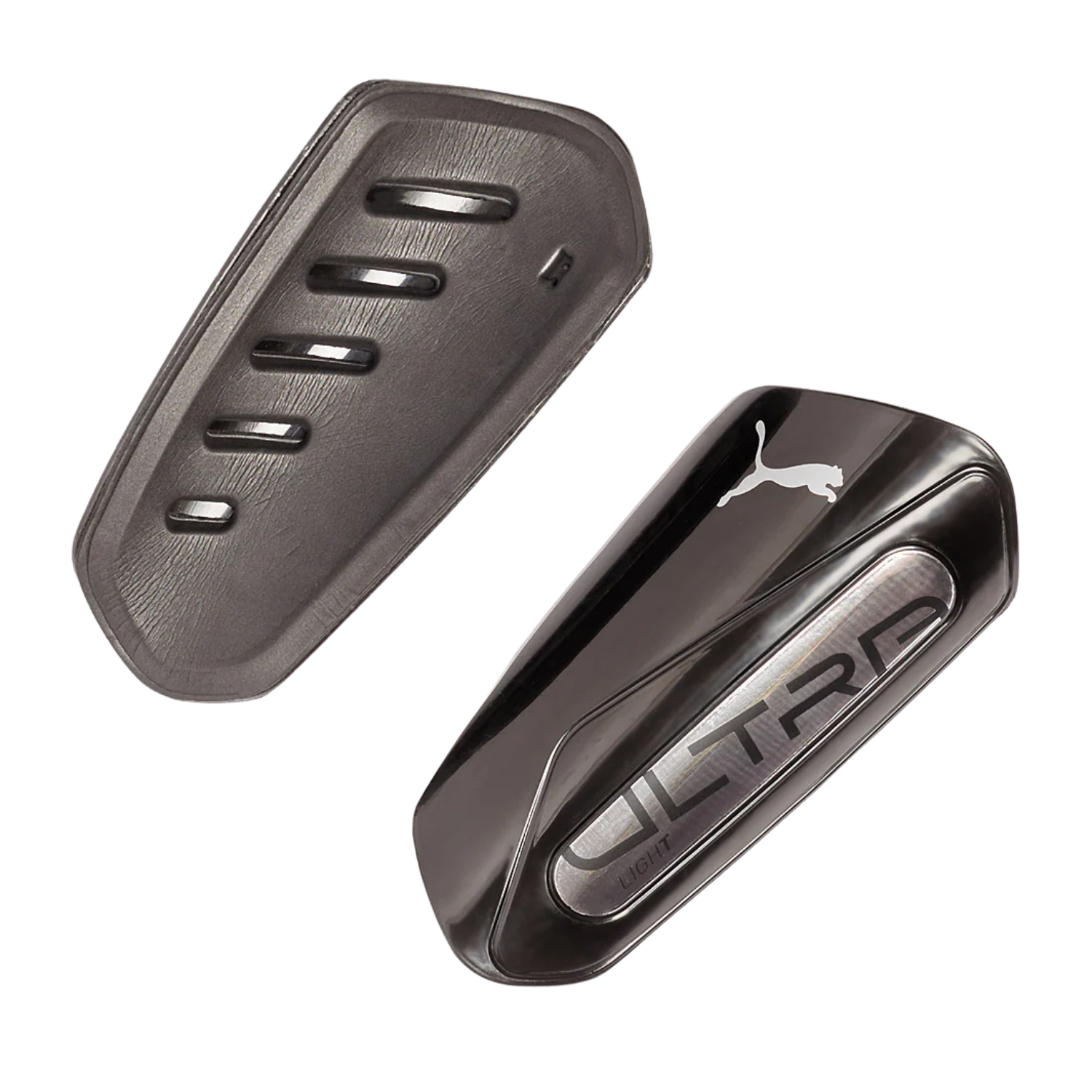 Puma Ultra Light Sleeve Shin Pad Unisex - Black/Silver