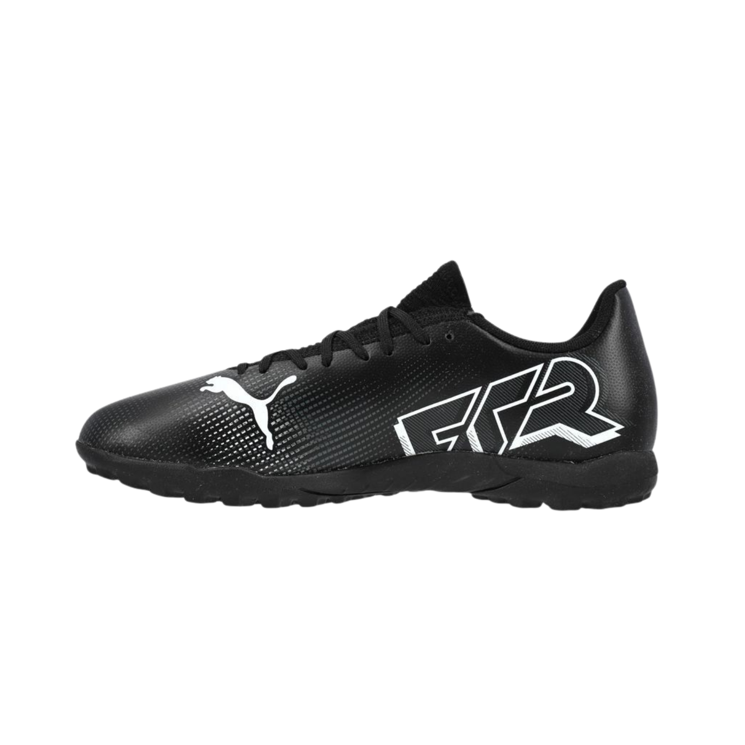 Puma Future 7 Play TT Football Shoe Unisex - Puma Black/White 107726