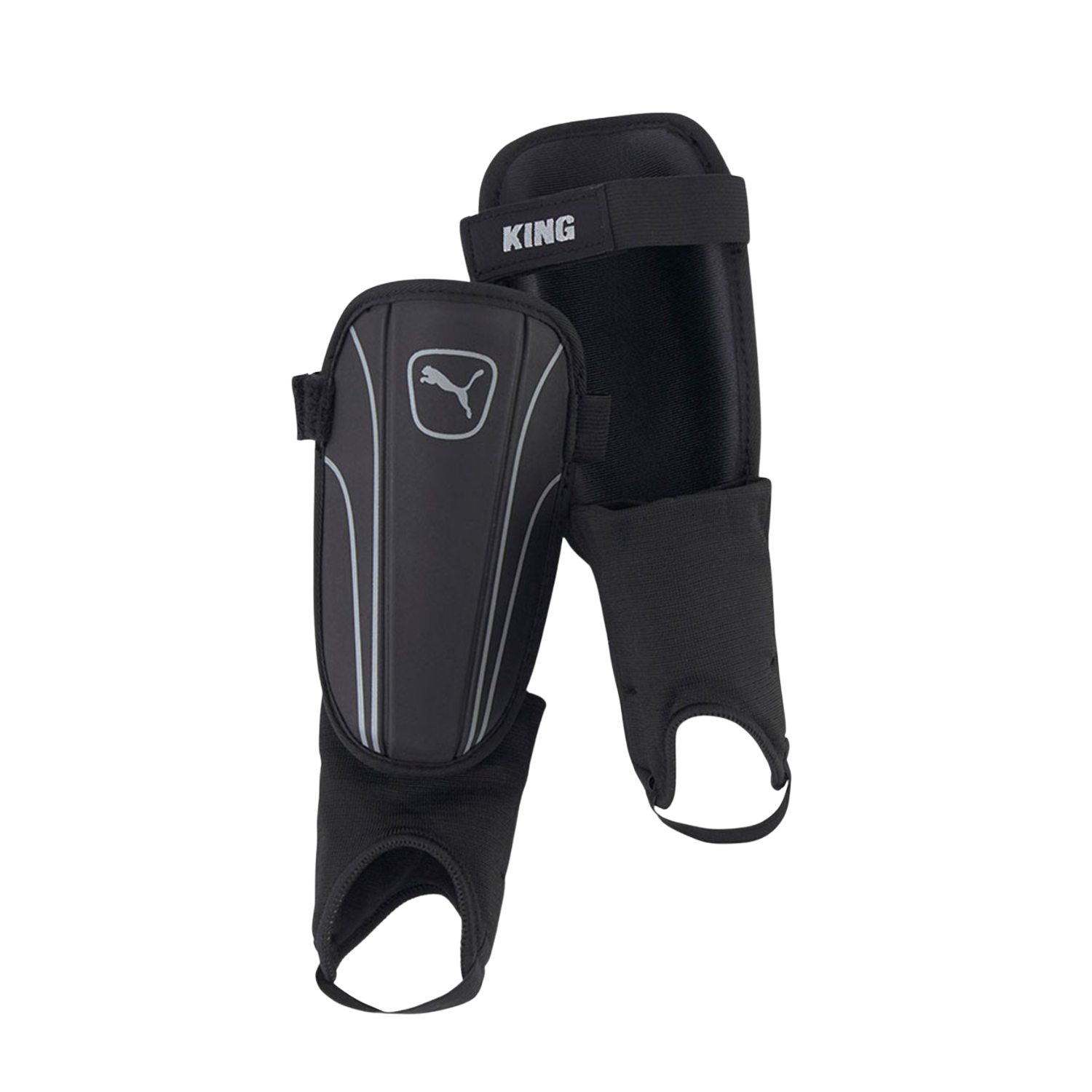 Puma King Iner Shell Ankle Shin Guards Unisex - Black 030847