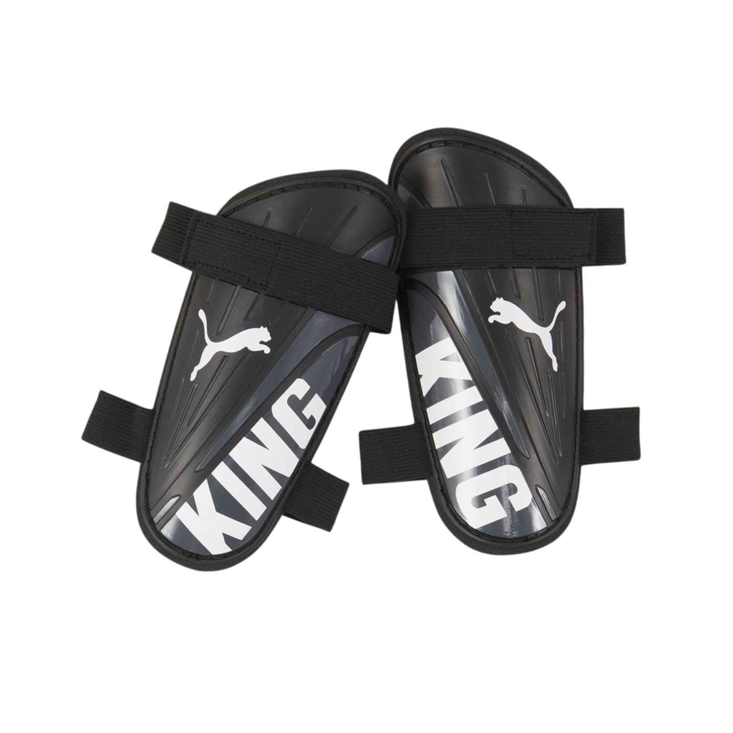 Puma King Strap Shin Guards Unisex - Puma Black/ White 030935-01