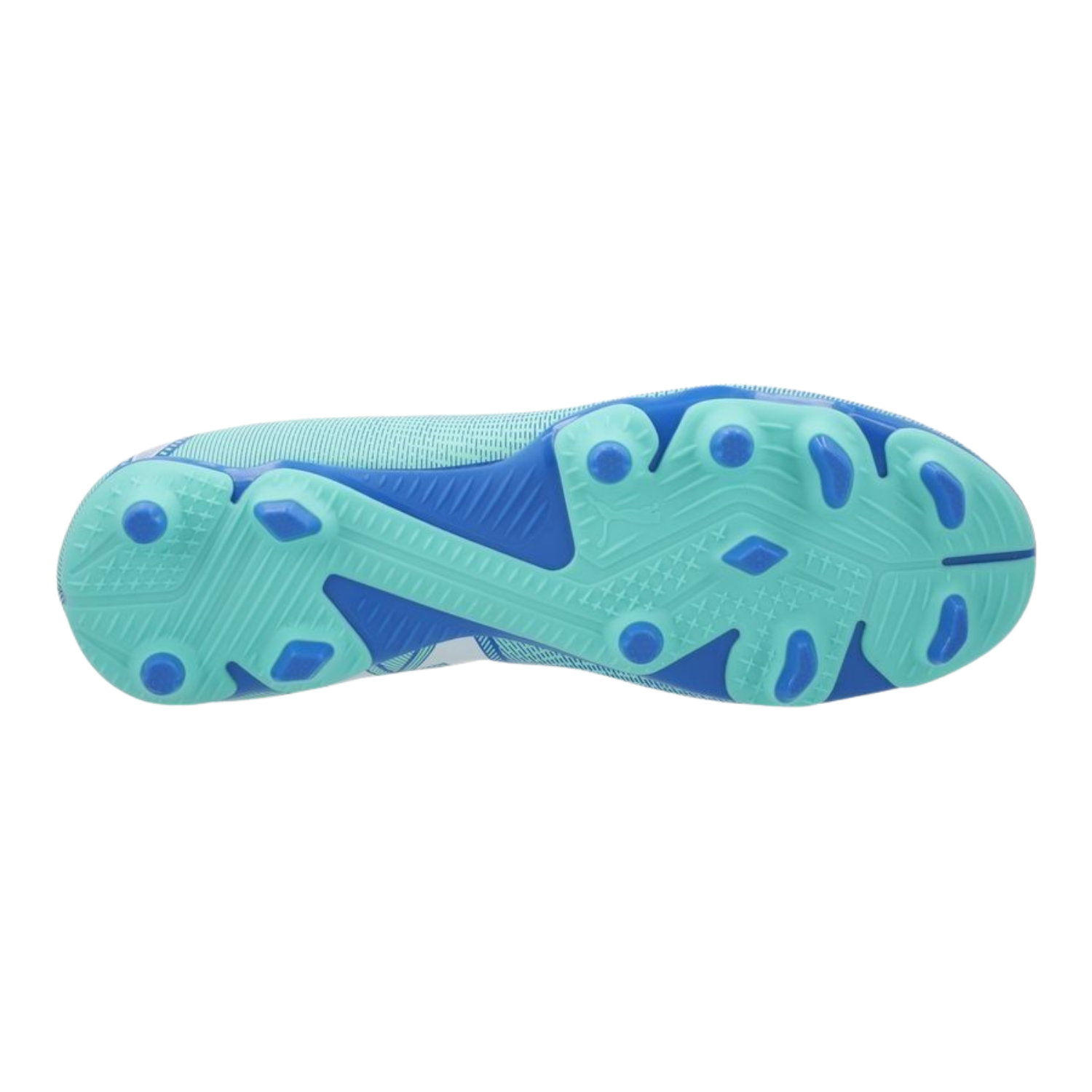 Puma Future 7 Play FG/AG Football Boots Unisex - Hyperlink Blue/Mint/Puma White (107939)