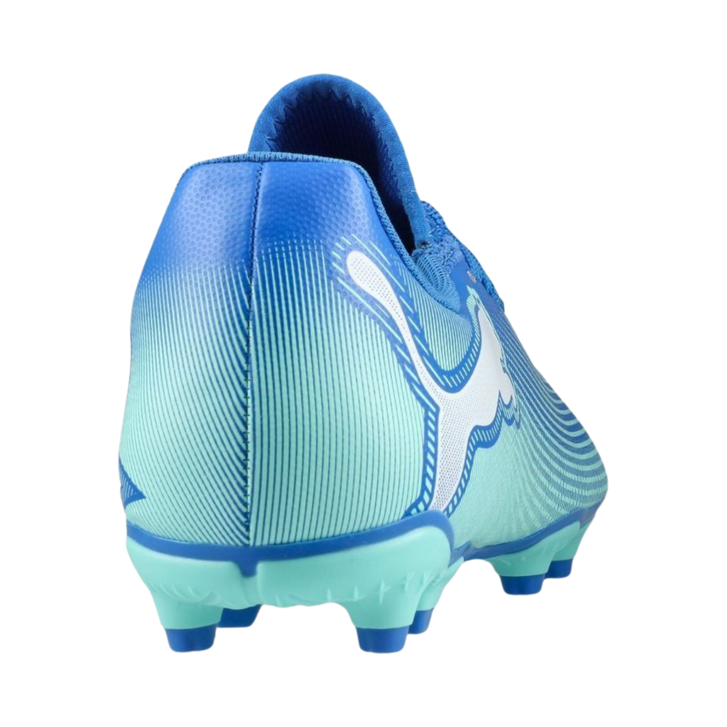 Puma Future 7 Play FG/AG Football Boots Unisex - Hyperlink Blue/Mint/Puma White (107939)