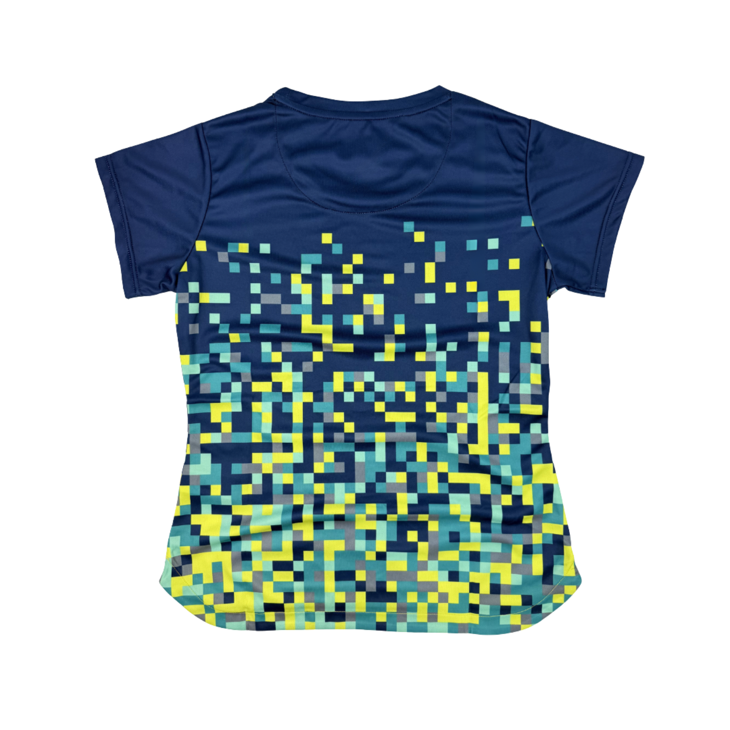 AIXO Pixel Womens T-Shirt - Navy
