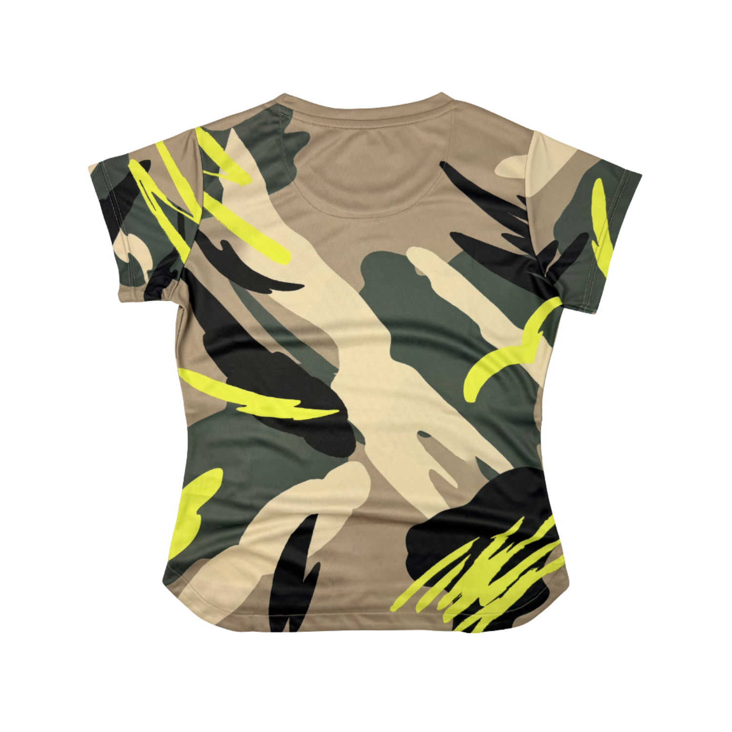 AIXO Abstract Womens T-Shirt - Stone