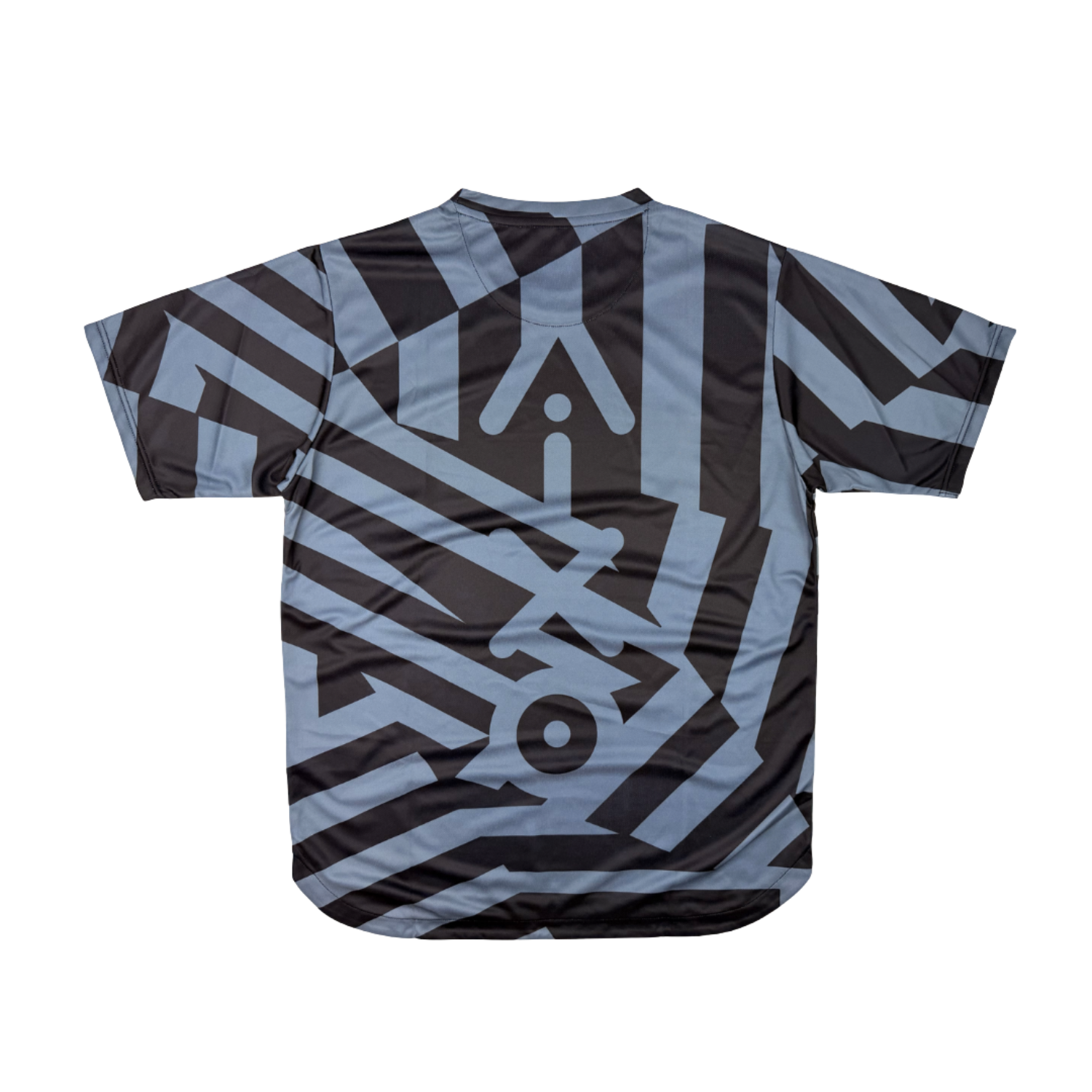 AIXO Chaos Camo Mens T-Shirt  - Slate