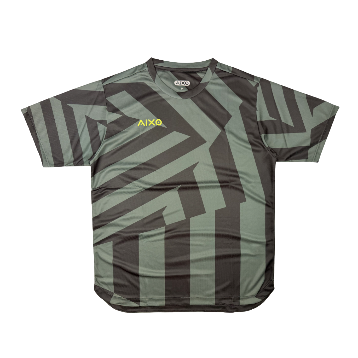 AIXO Chaos Camo Mens T-Shirt  - Khaki