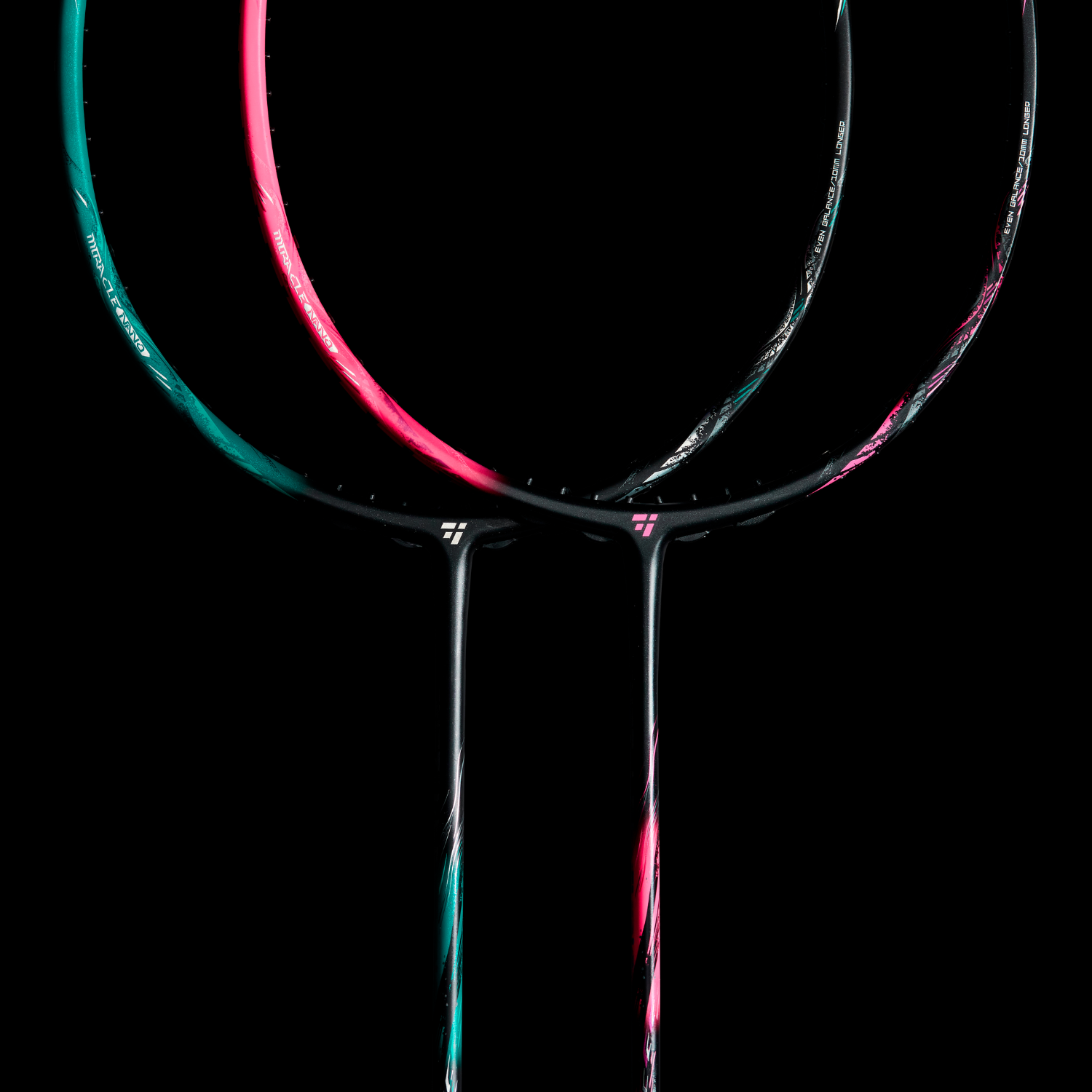OGKILS Mist Breathing 4U Badminton Racket - Pink