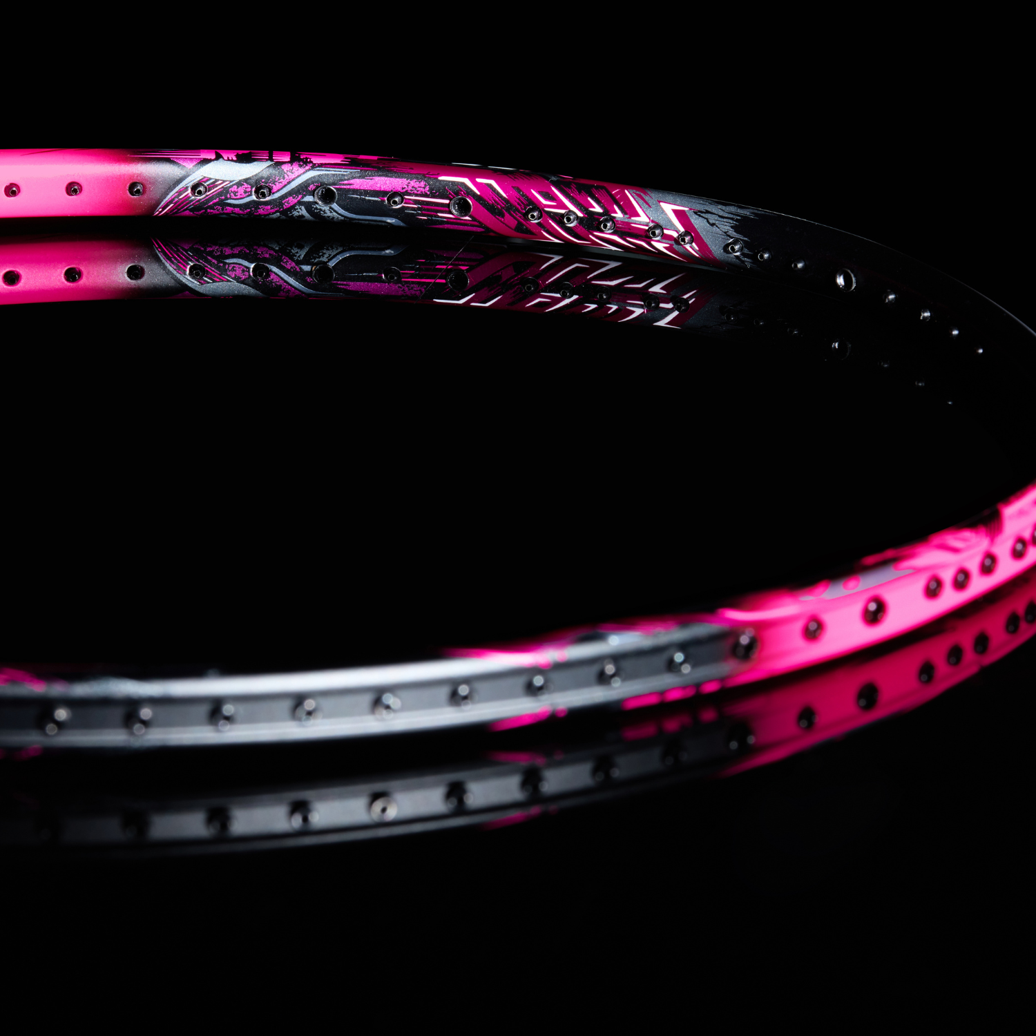 OGKILS Mist Breathing 4U Badminton Racket - Pink
