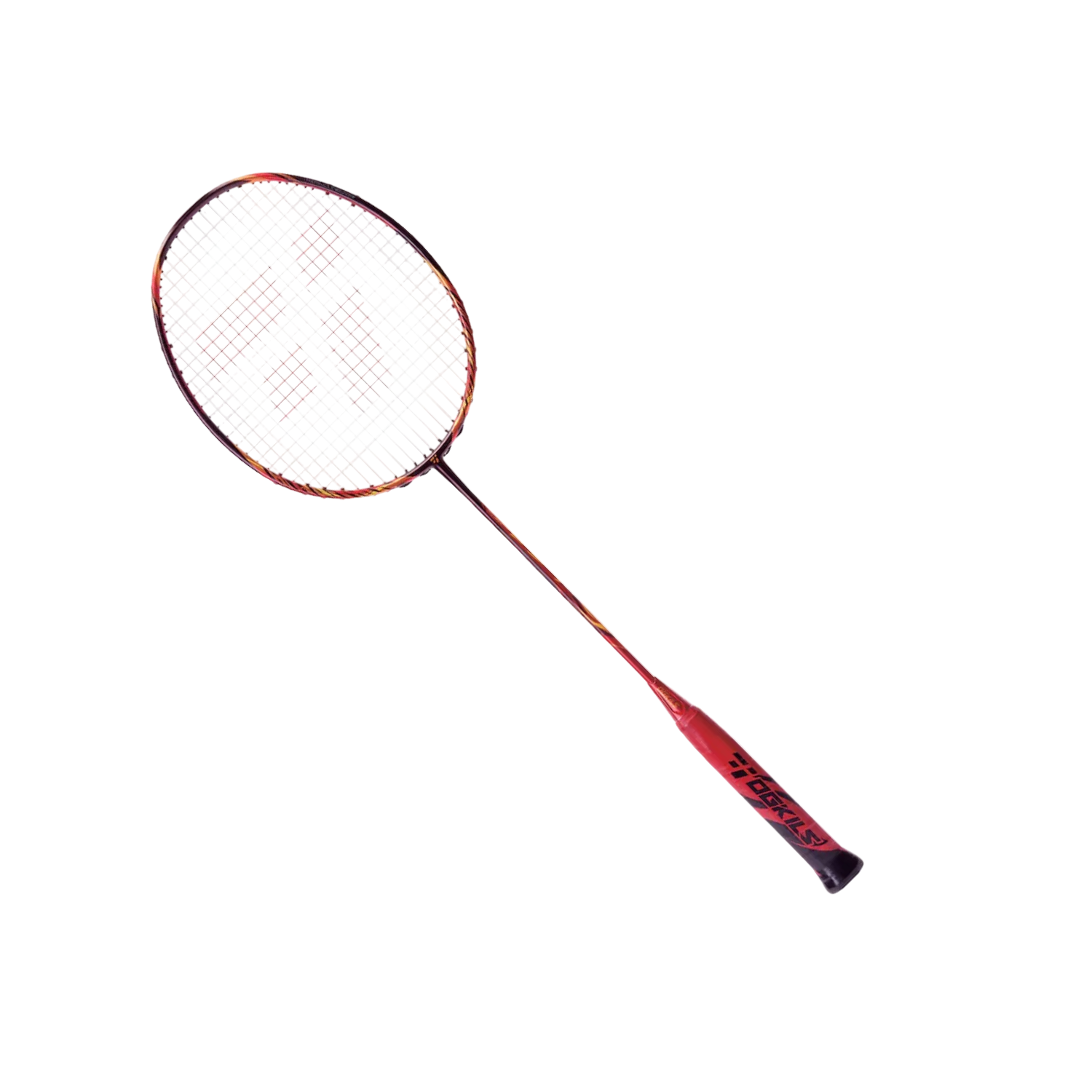 OGKILS Fire Breathing 4U Badminton Racket - Red