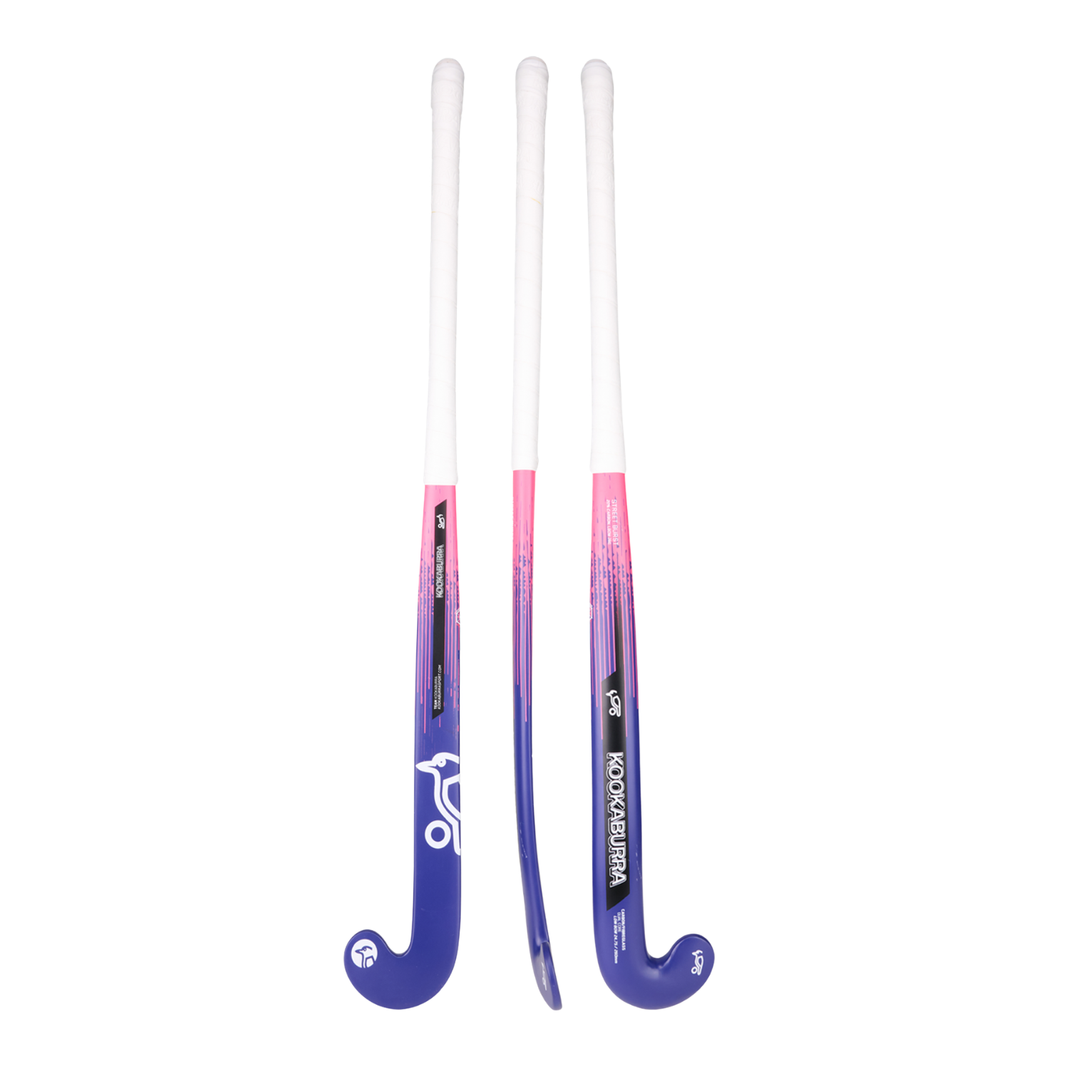 Kookaburra Burst Hockey Stick 6A2542 - Purple/Pink