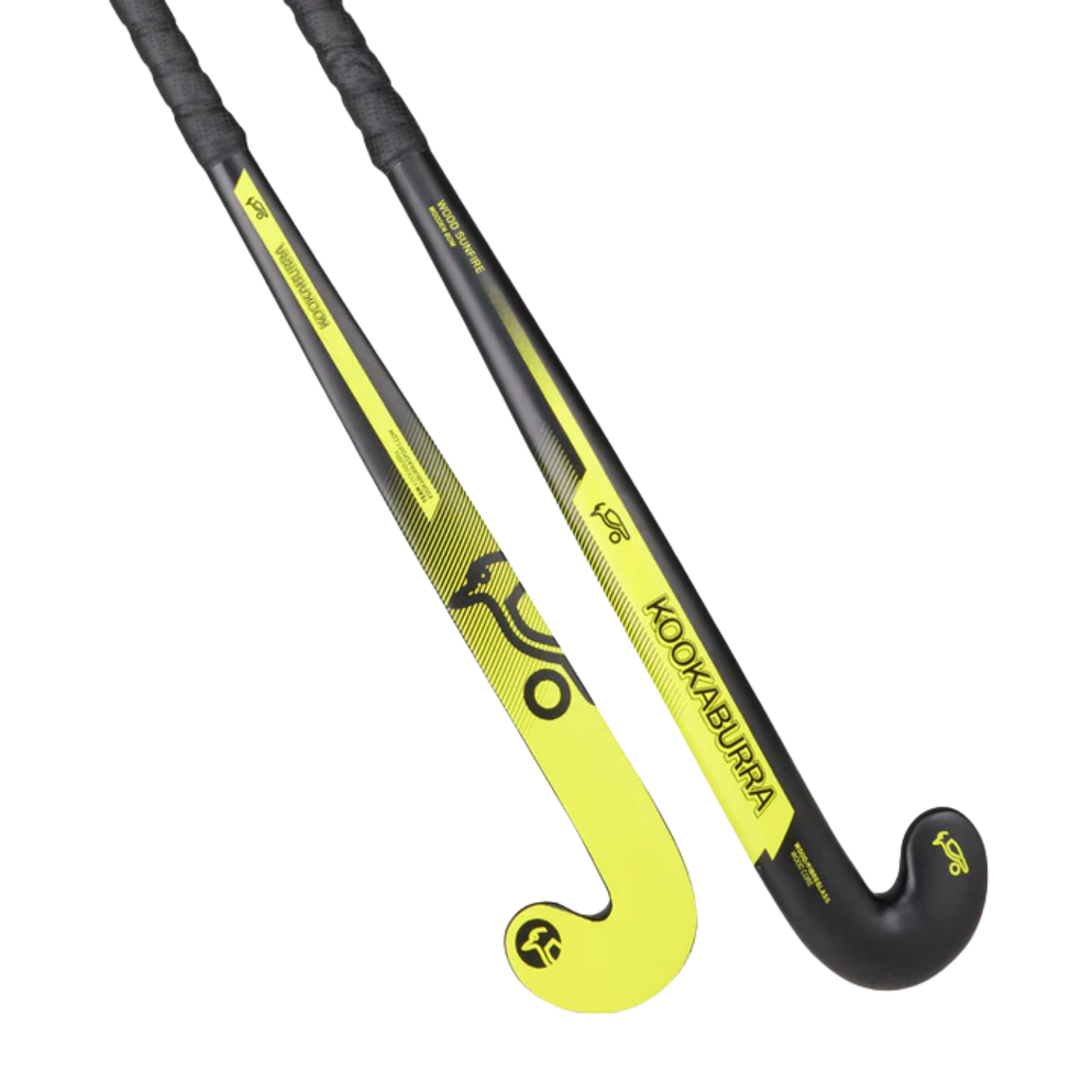 Kookaburra Sunfire Hockey Stick 6A2548N - Black/Yellow