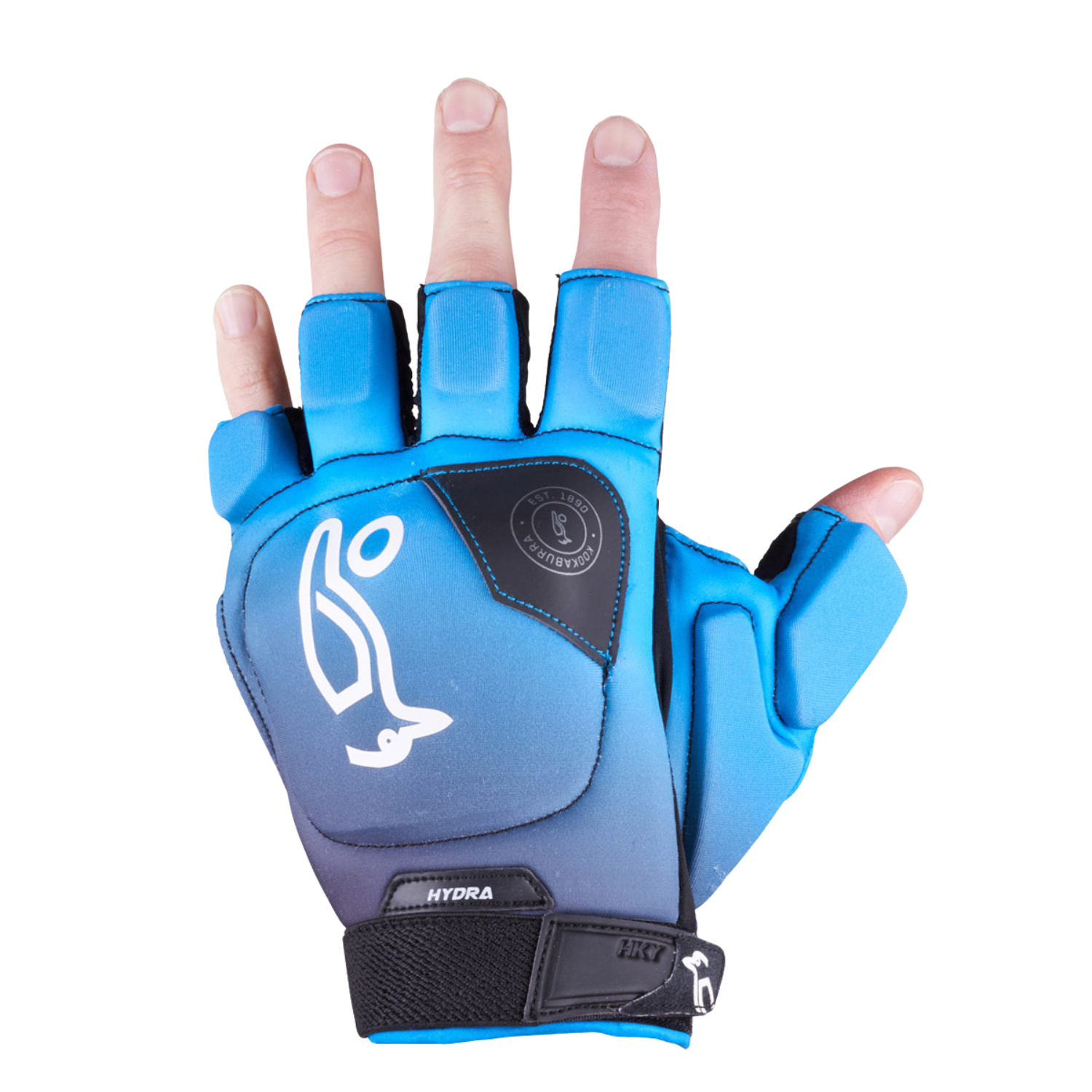 Kookaburra Hydra Left Hand Guards - Black/Blue