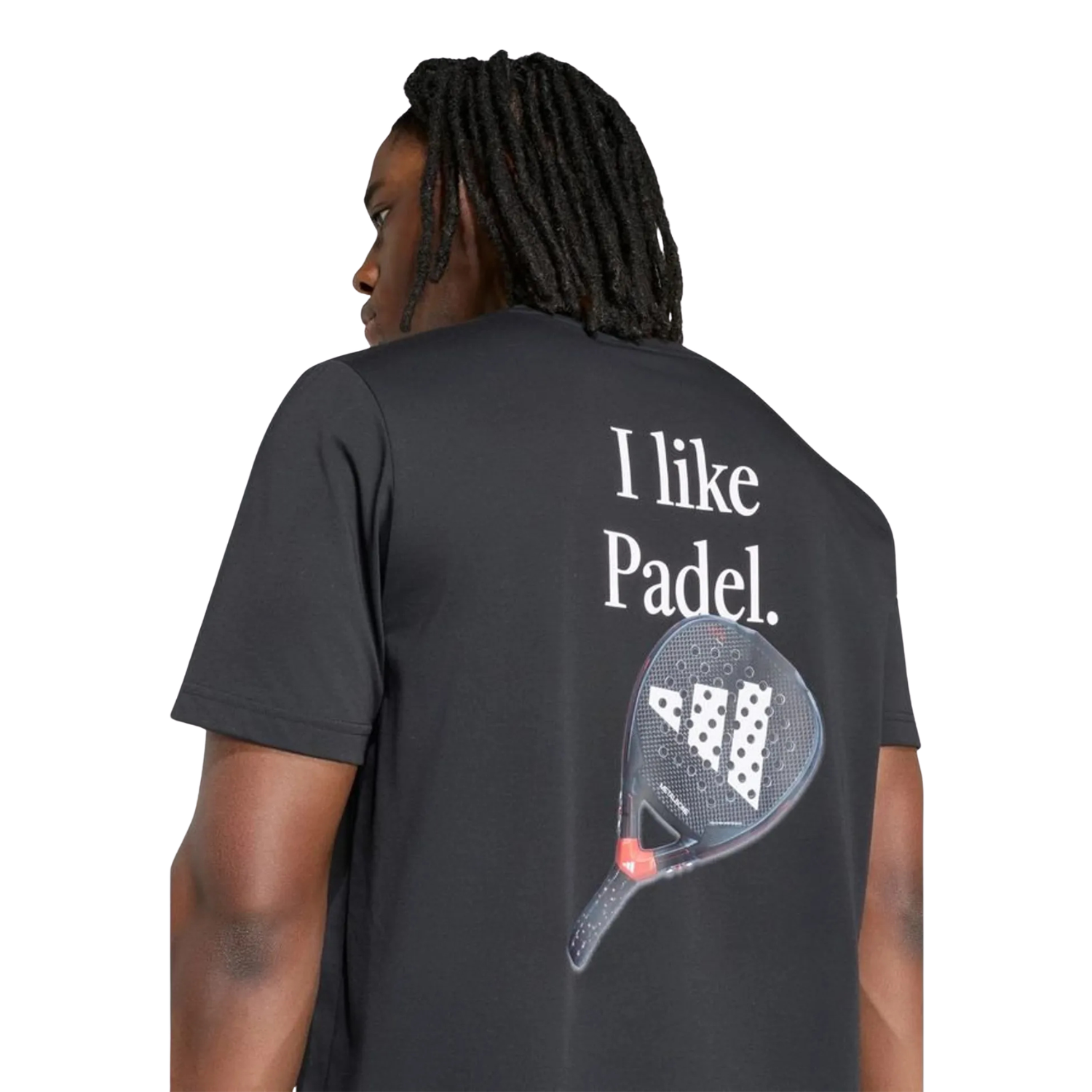Adidas Padel Category Graphic Tee Men - Black