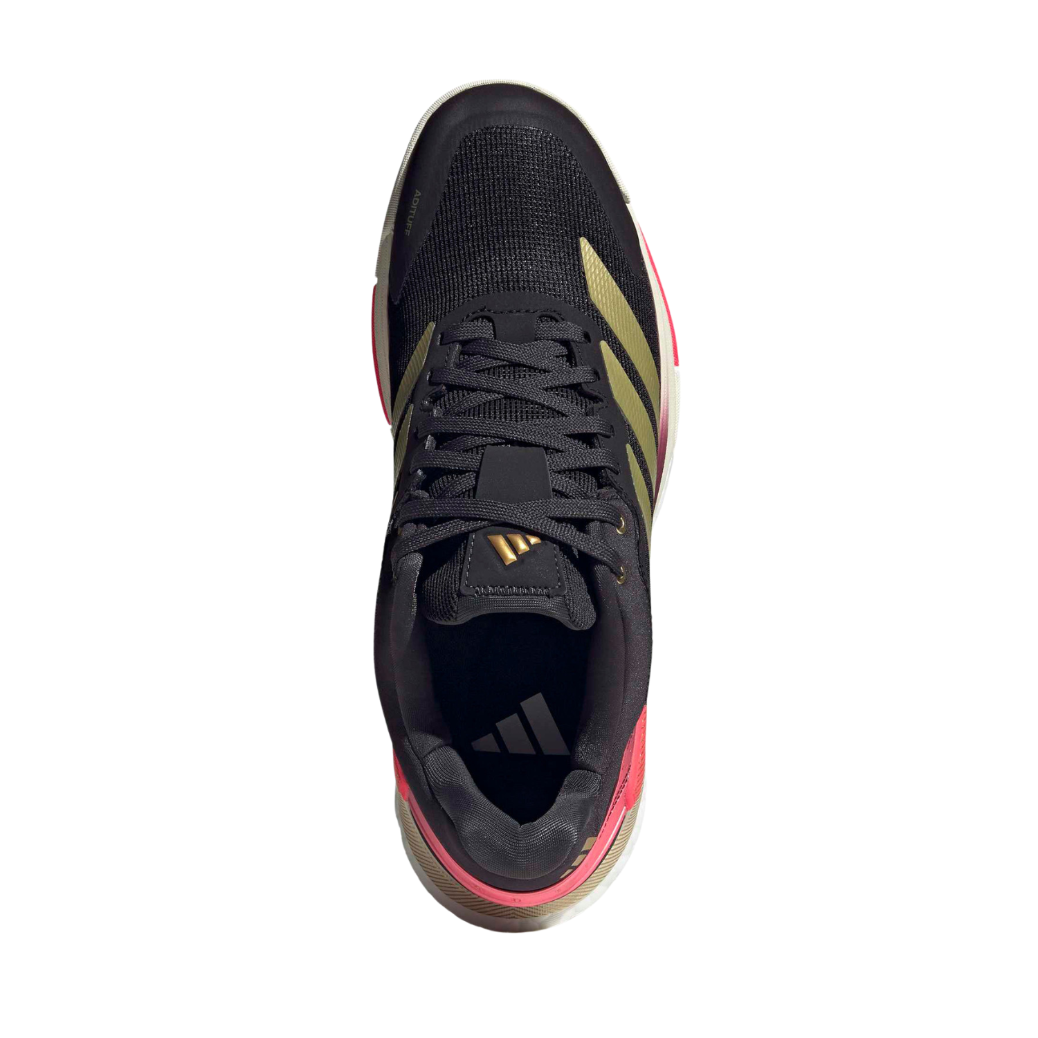 Adidas Crazyquick Boost Padel Shoe Men - Black/Gold/Pink