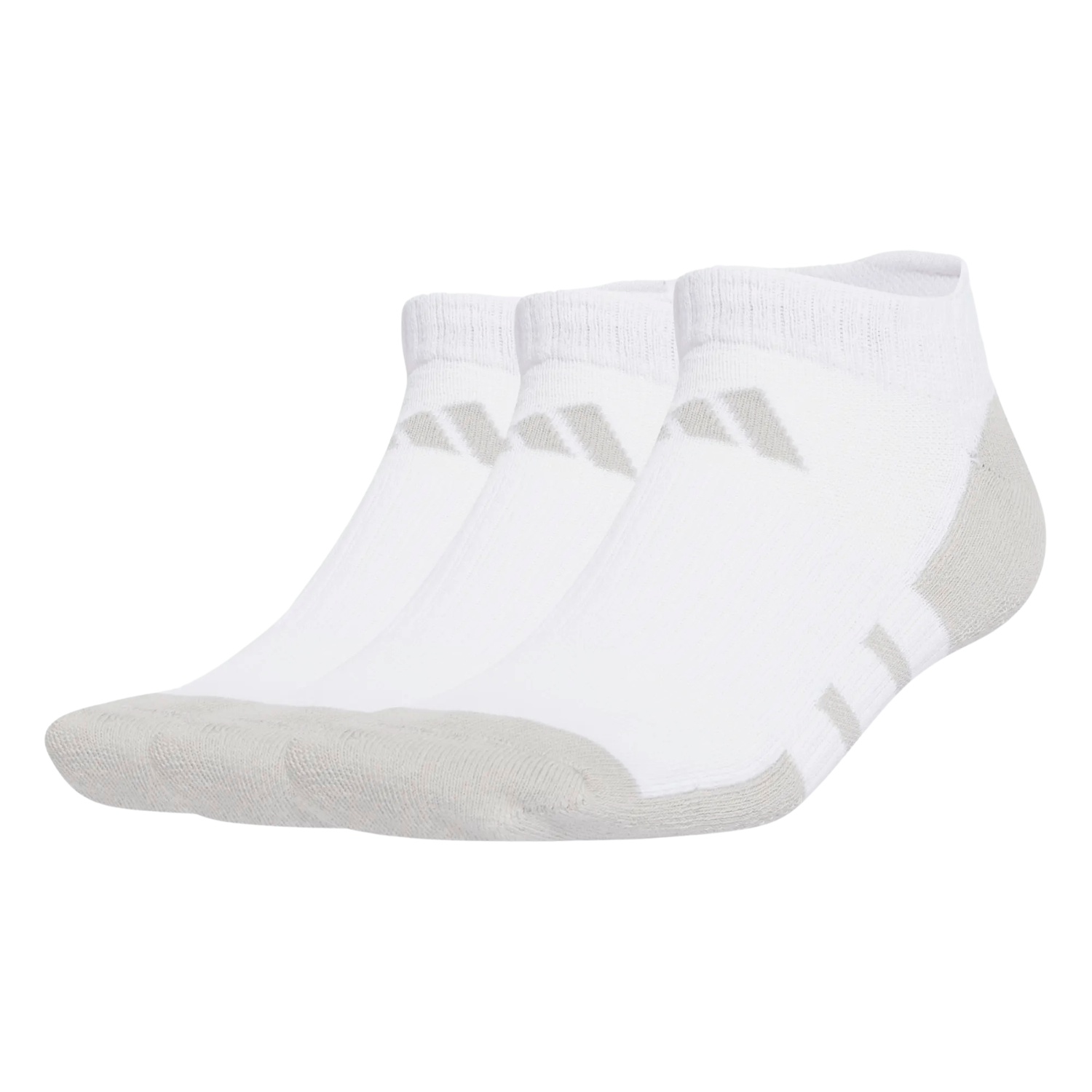 Adidas Essential CC Low Socks 3 Pack Unisex - White/Grey