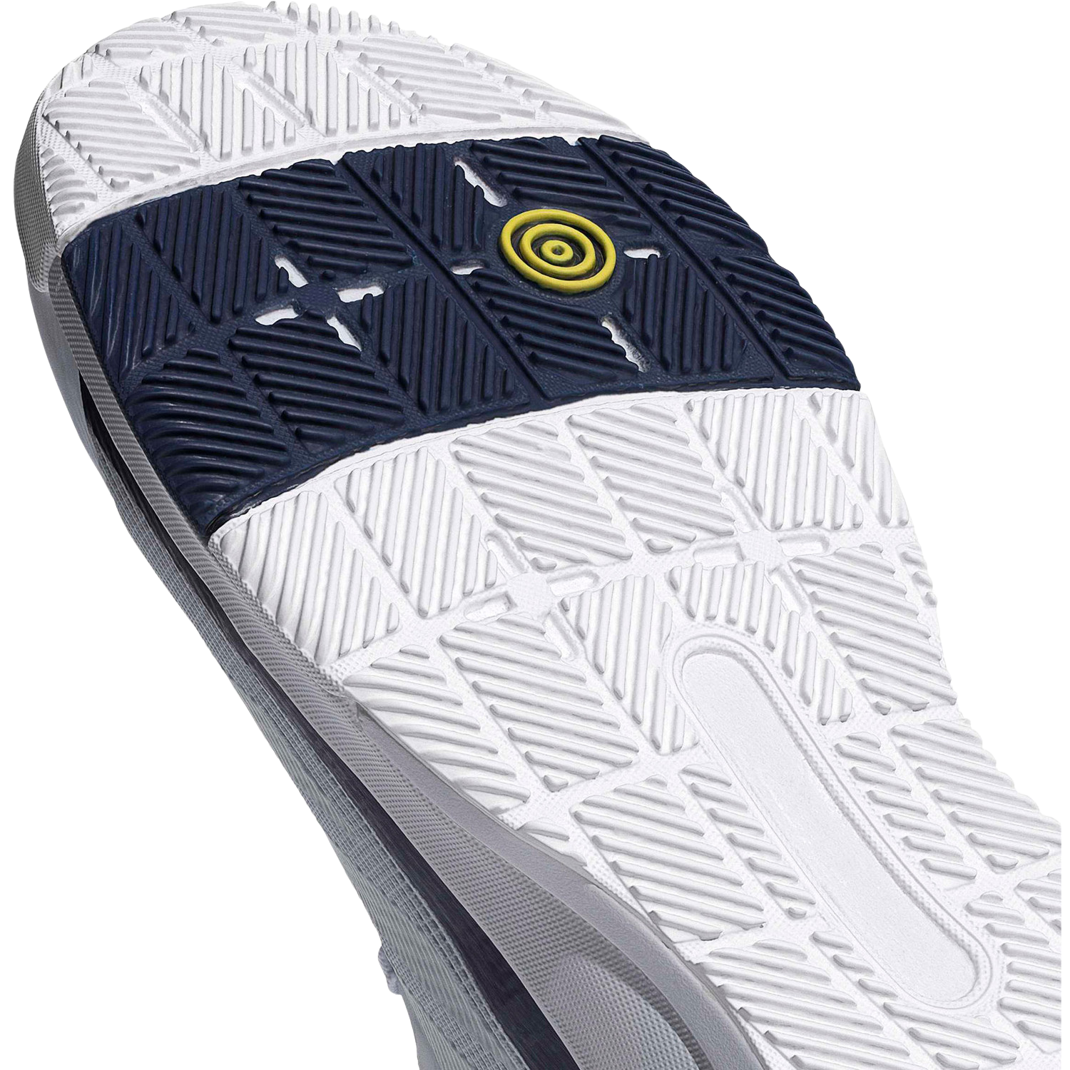 Adidas Crazyquick Lightstrike Padel Shoes Men - White/Silver/Dark Blue