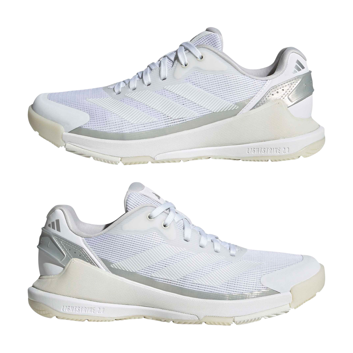 Adidas Crazyquick Lightstrike Padel Shoe Women - White/Silver