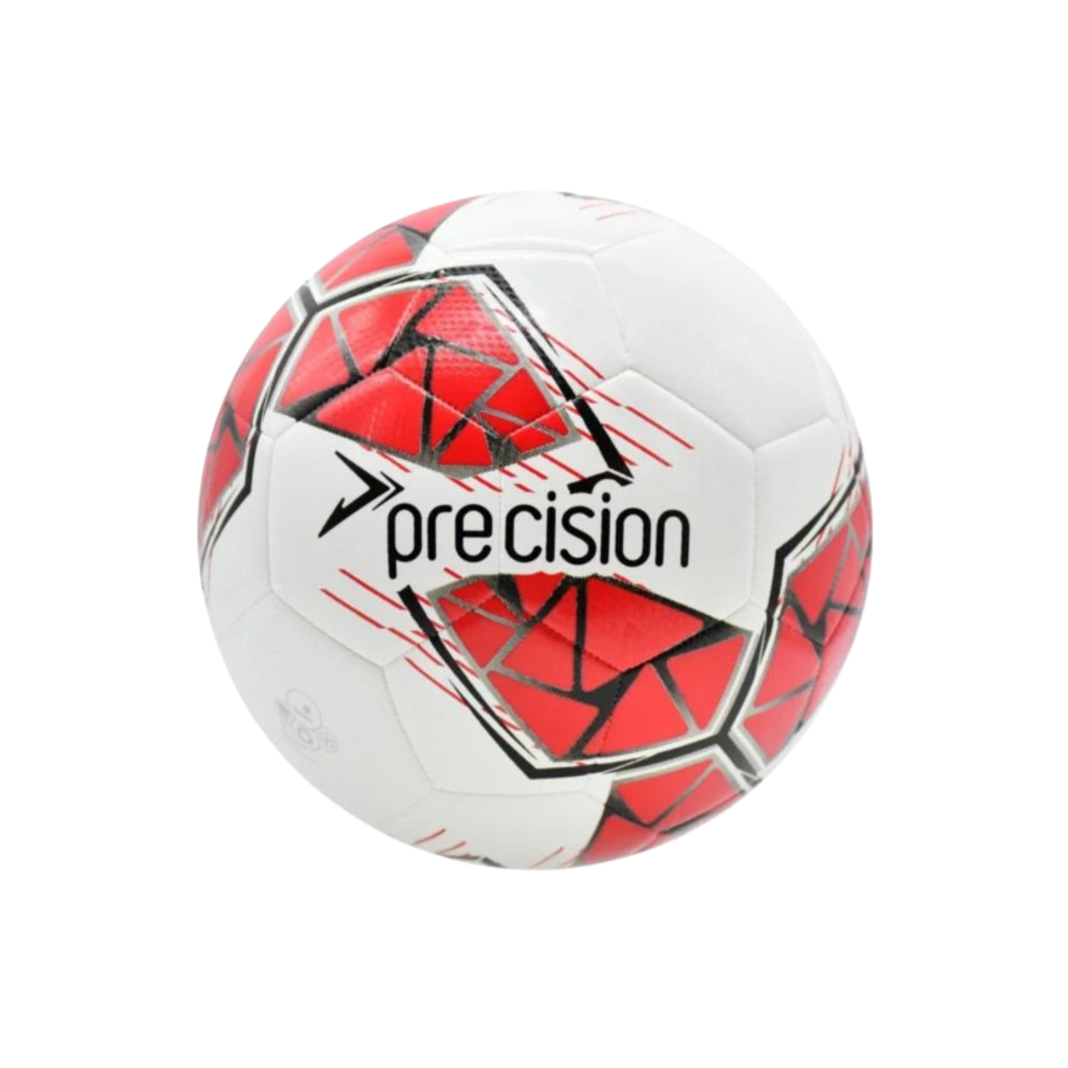 Precision Fusion Fifa Basic Training Ball - White/Red/Grey/Black