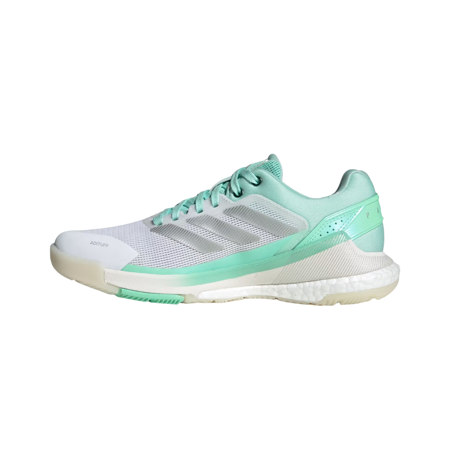 Adidas Crazyquick Boost Padel Shoes Women - Mint/Silver