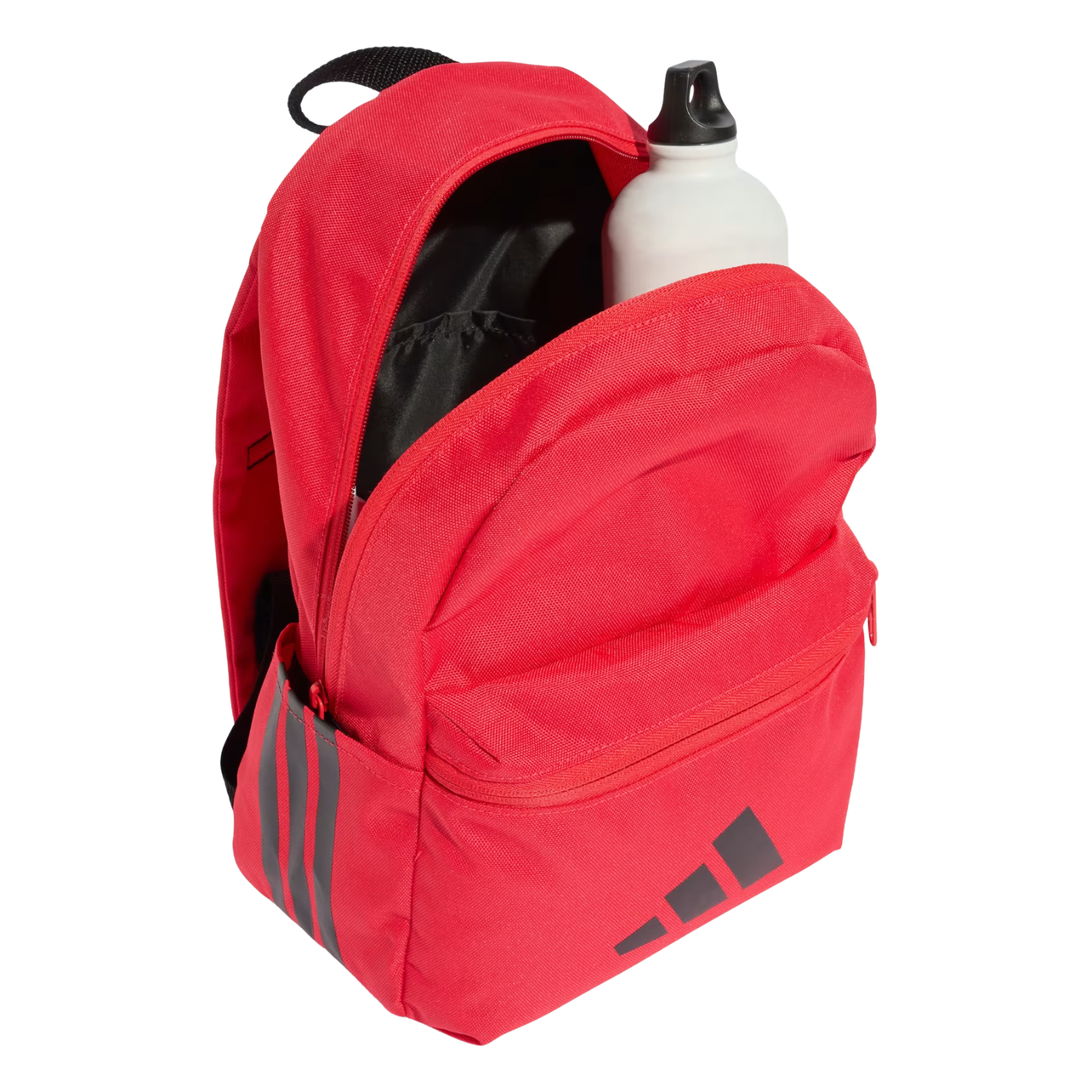 Adidas Little Kids 3 Bar Logo Backpack Kids - Pure Ruby/Black