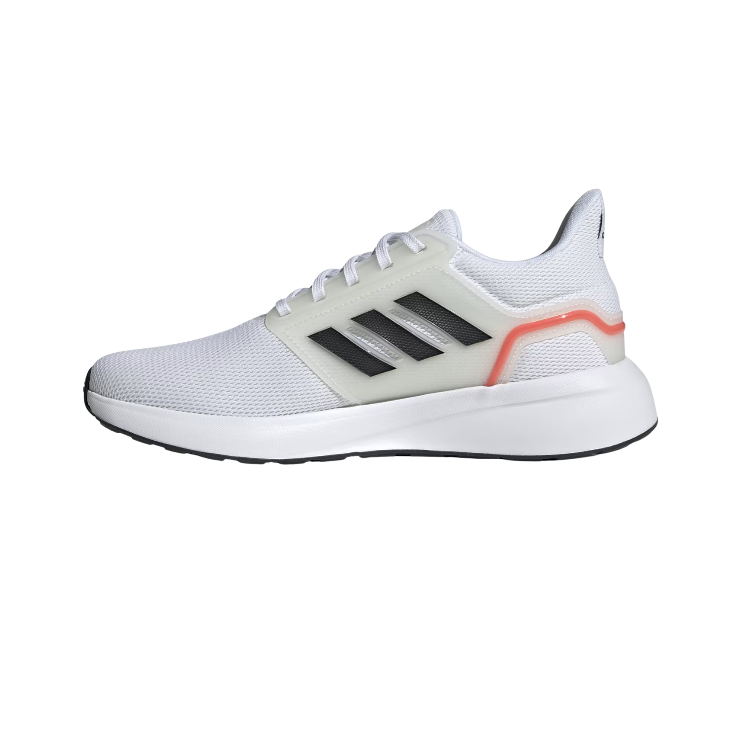 Adidas EQ19 Running Shoes - Cloud White/Carbon/Solar Red