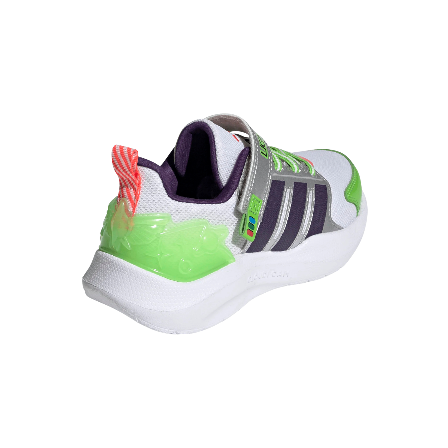 Adidas Pixar Toy Story Lightorama Running Shoe Kids - White/Violet/Red