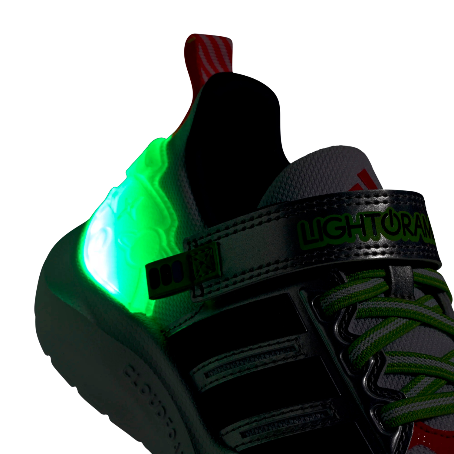 Adidas Pixar Toy Story Lightorama Running Shoe Kids - White/Violet/Red