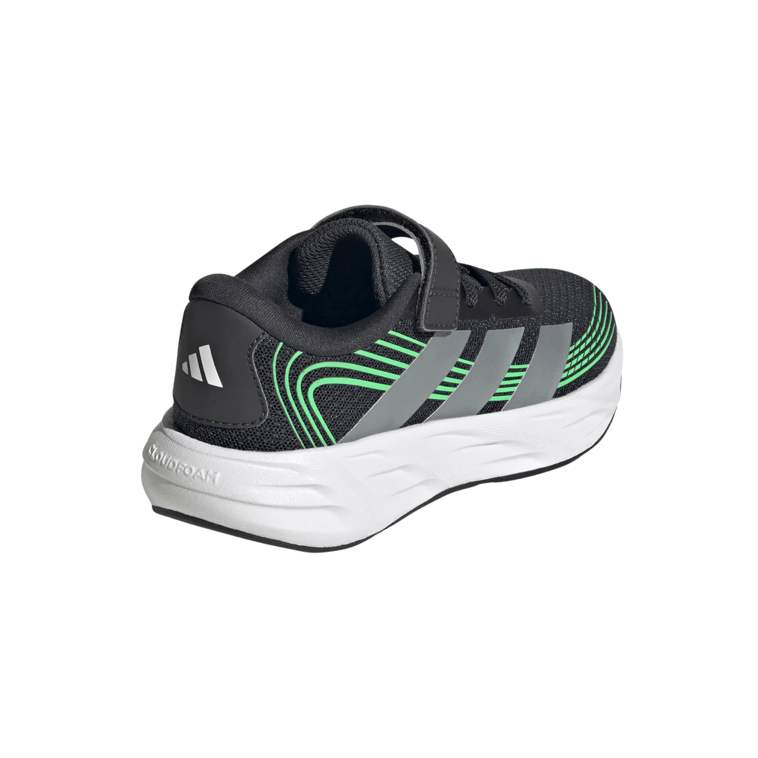 Adidas Galaxy 8 Running Shoe Kids - Grey/Green
