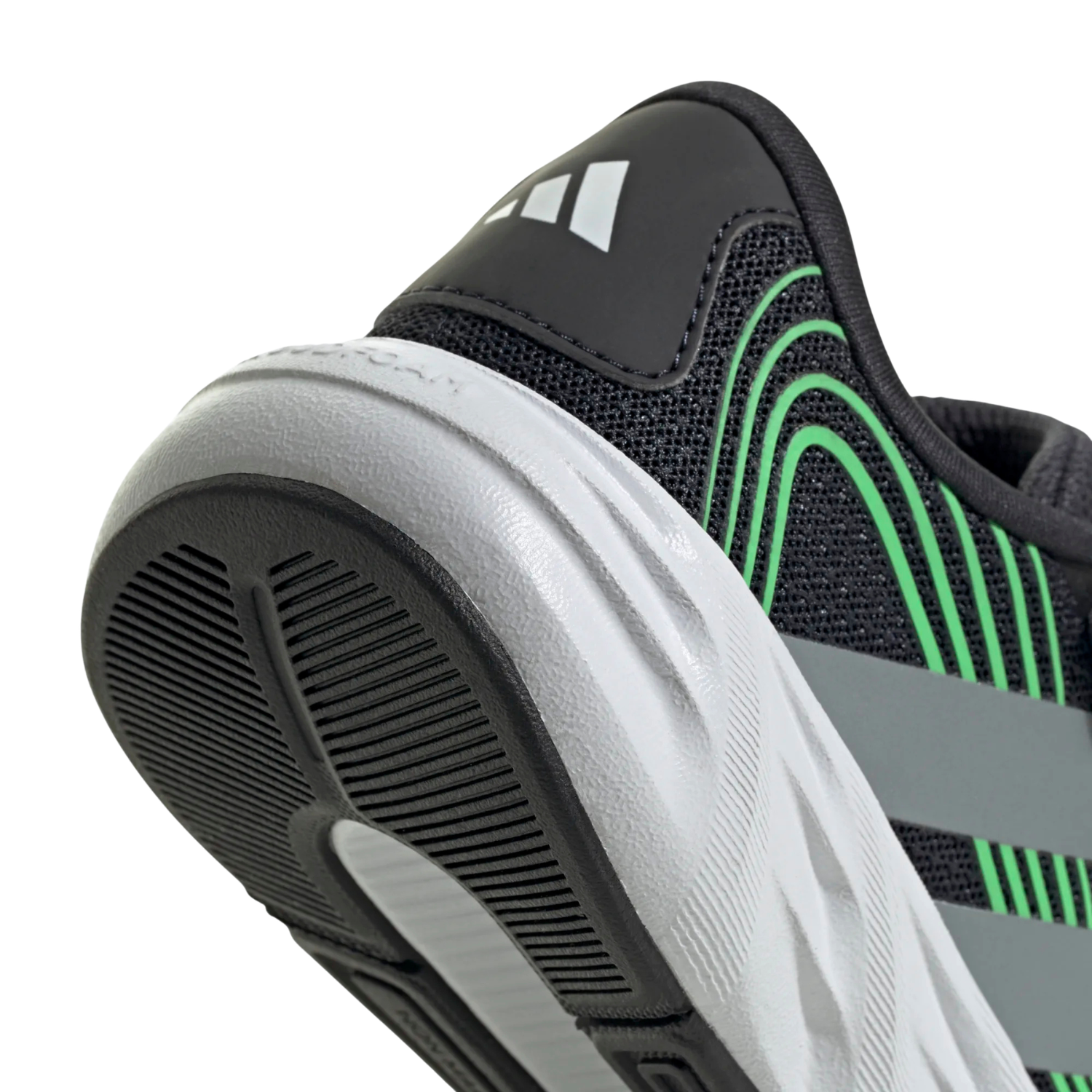 Adidas Galaxy 8 Running Shoe Kids - Grey/Green