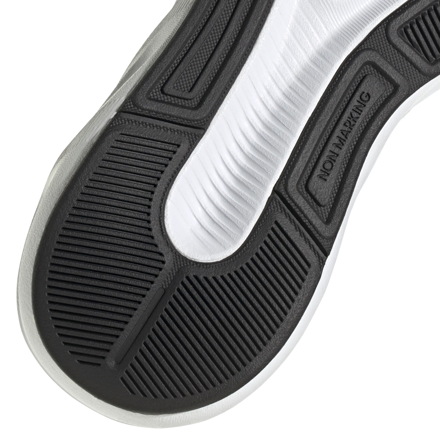 Adidas Galaxy 8 Running Shoe Junior - Grey/Green