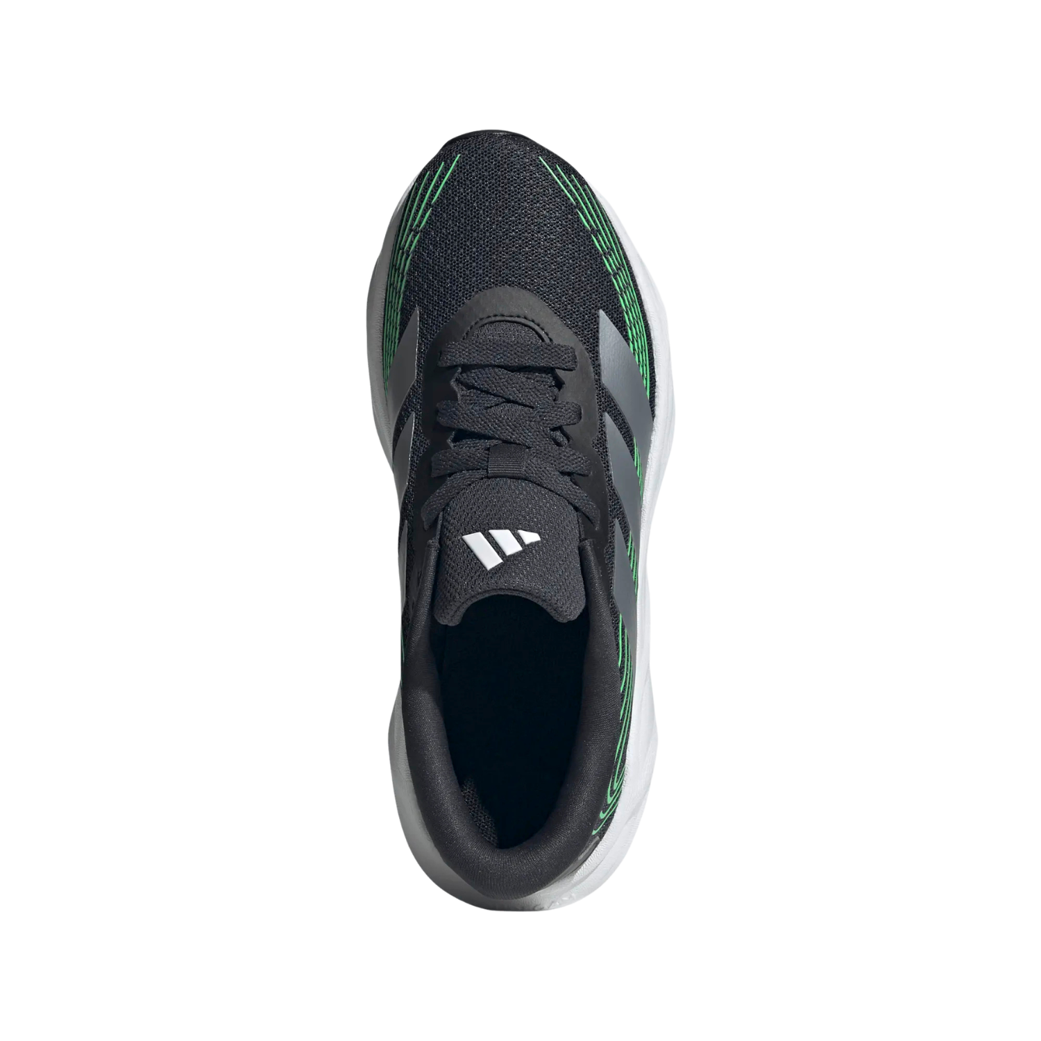 Adidas Galaxy 8 Running Shoe Junior - Grey/Green
