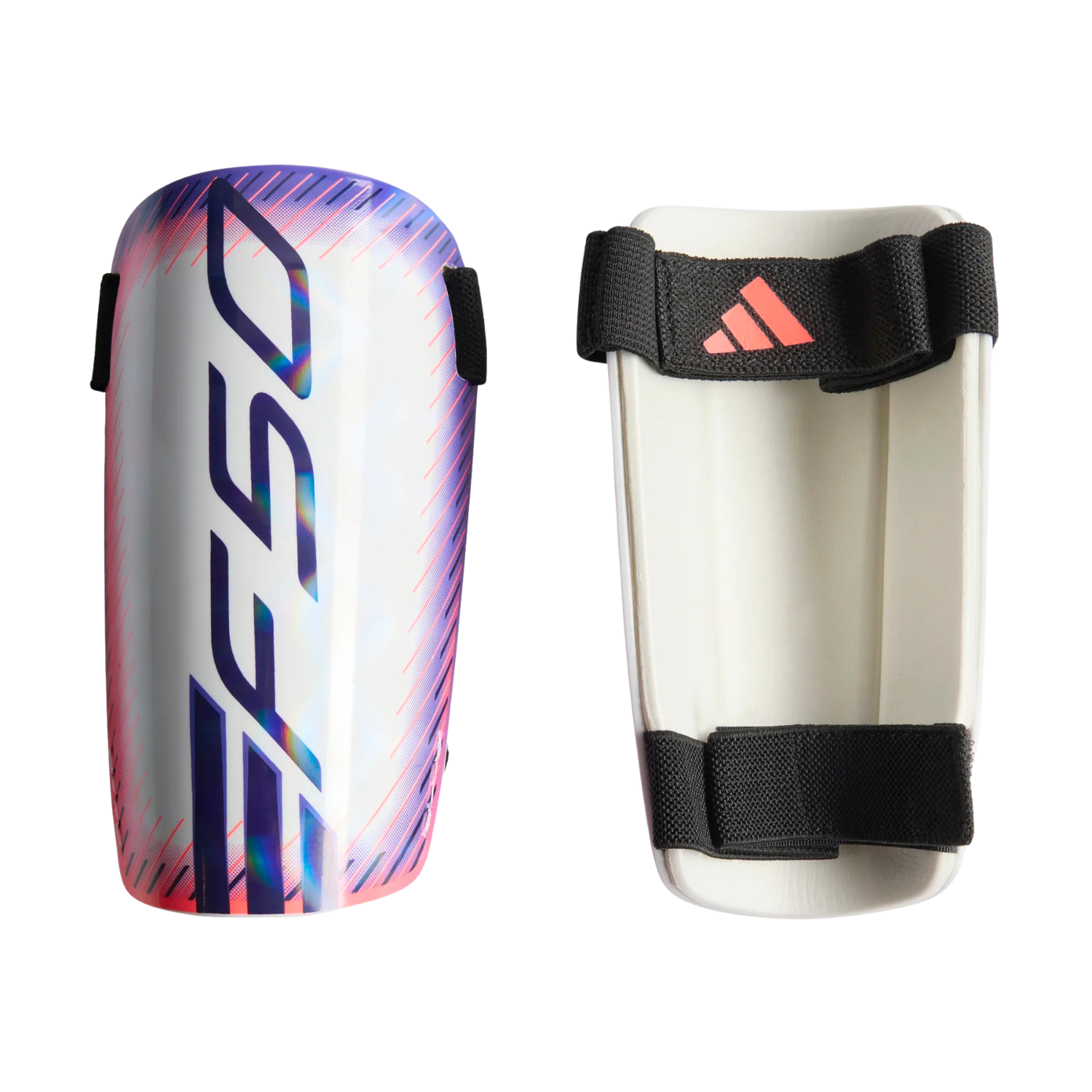 Adidas F50 Training Shin Guards Unisex - White/Pink/Purple