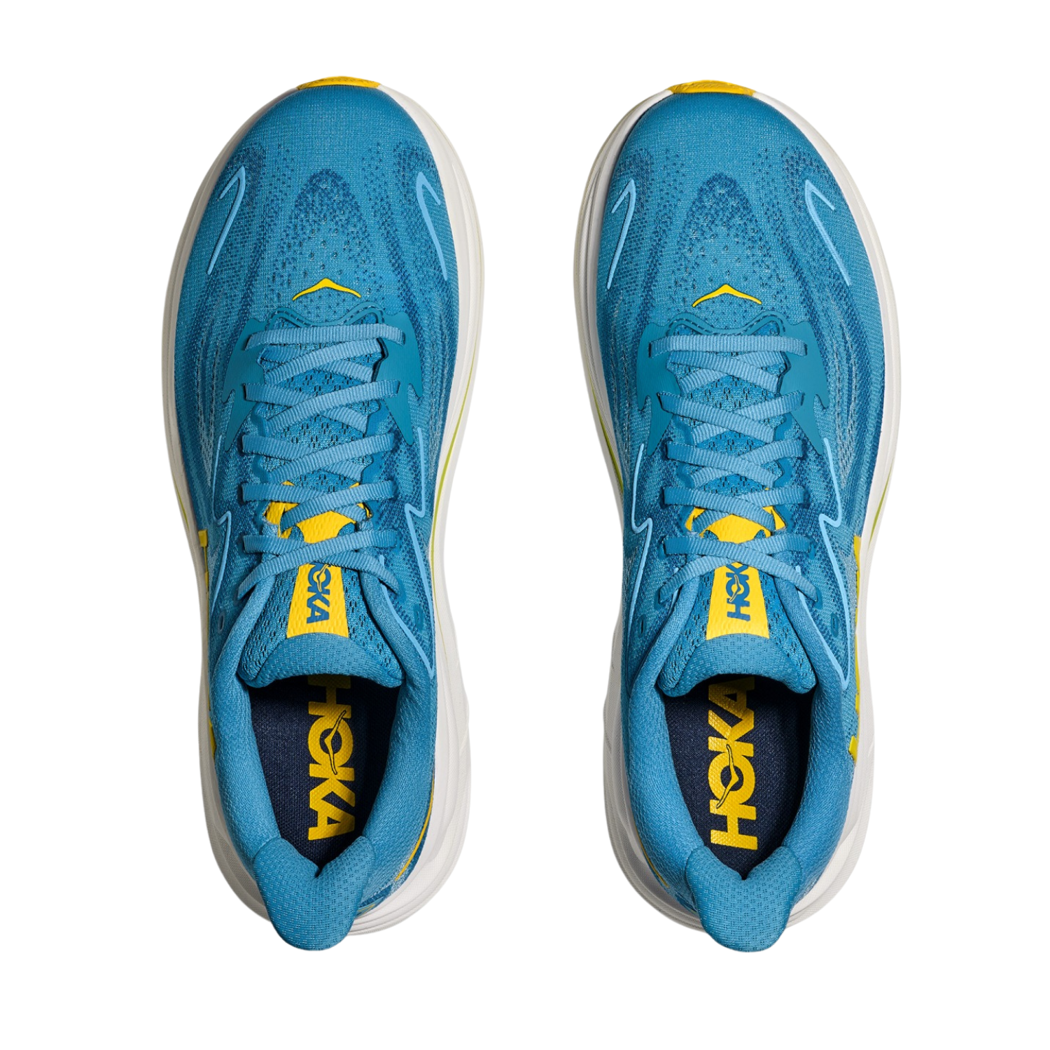 Hoka Clifton 10 Running Shoes Men - Alpine Blue/Foggy Night