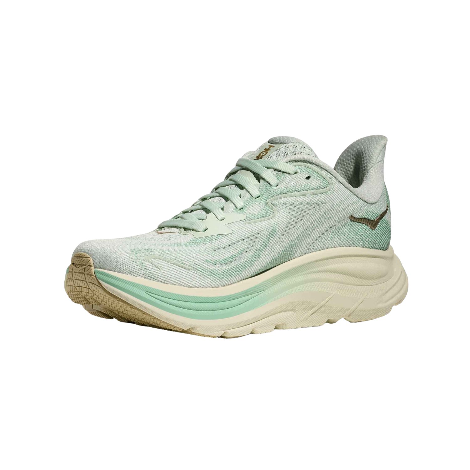 Hoka Clifton 10 Running Shoes Women - Seaglass/Jadeite