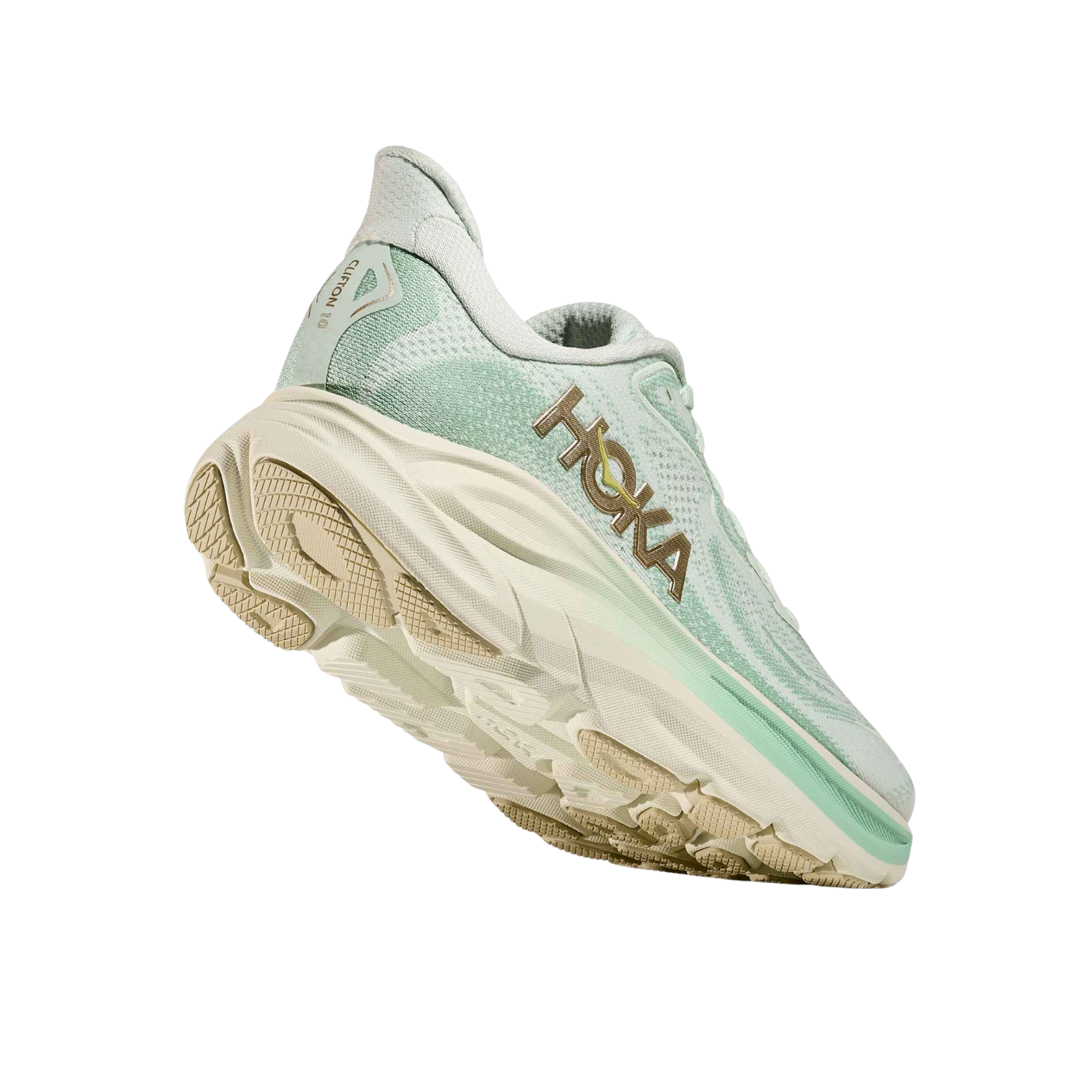 Hoka Clifton 10 Running Shoes Women - Seaglass/Jadeite