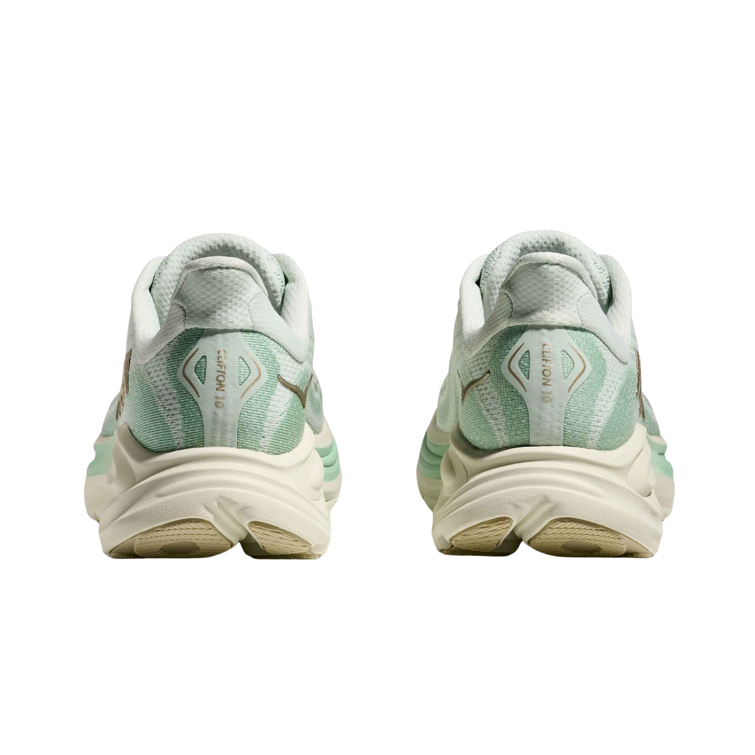 Hoka Clifton 10 Running Shoes Women - Seaglass/Jadeite