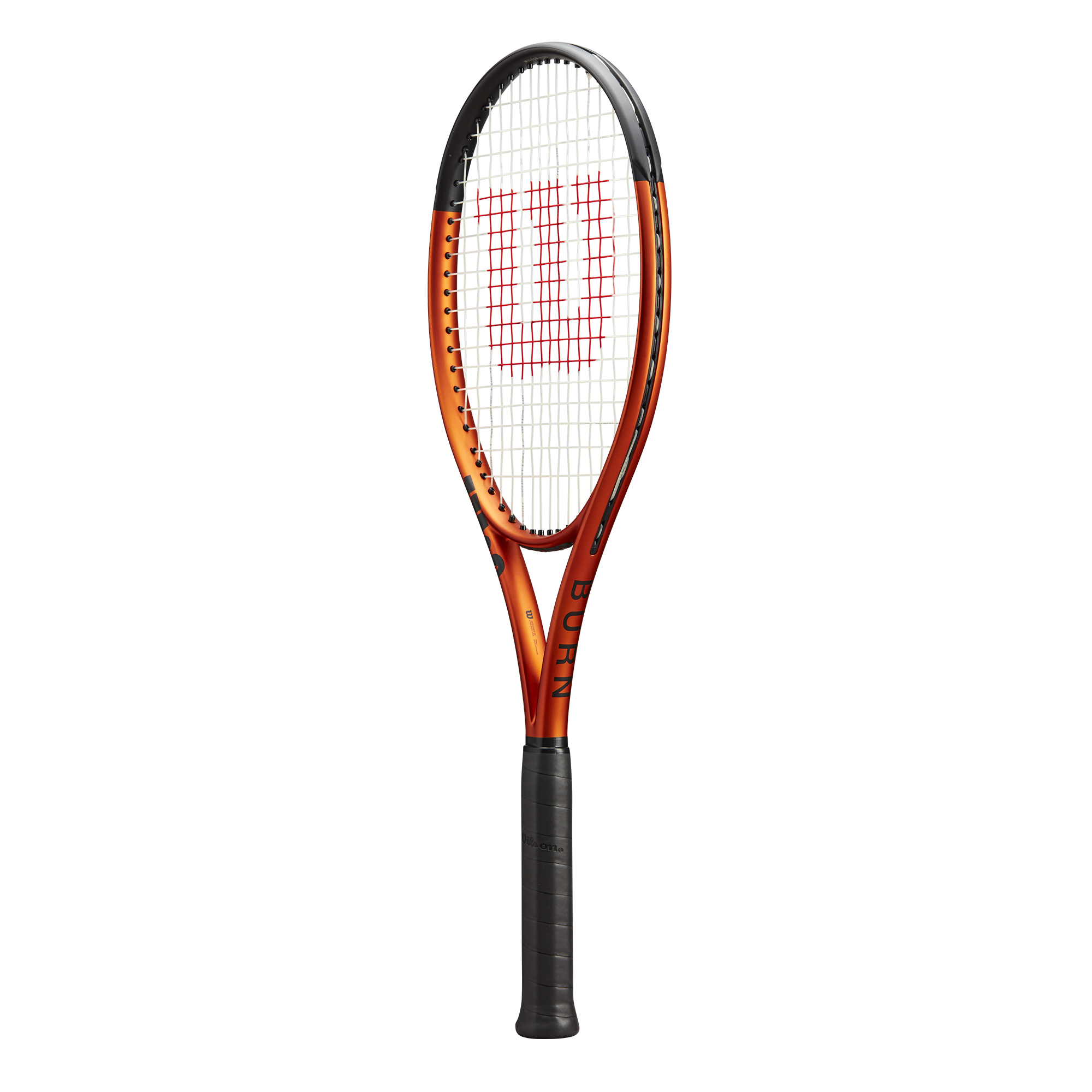 Wilson Burn 100 V5.0 Tennis Racket - Black/Orange